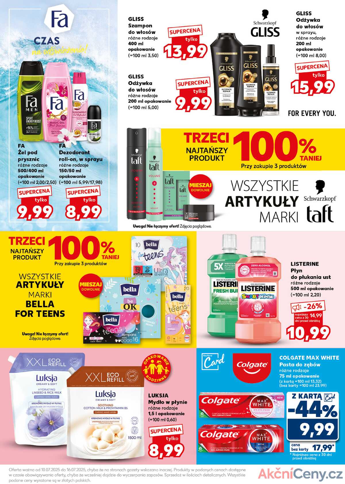 Leták Kaufland Polsko 14.7.-16.7.2025 - Silný start strana 19