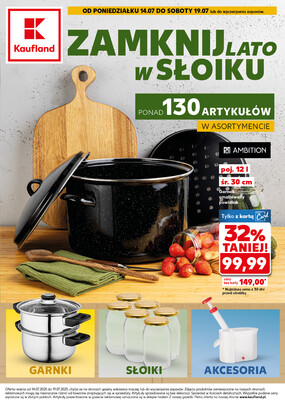 Leták Kaufland Polsko 14.7.-19.7.2025