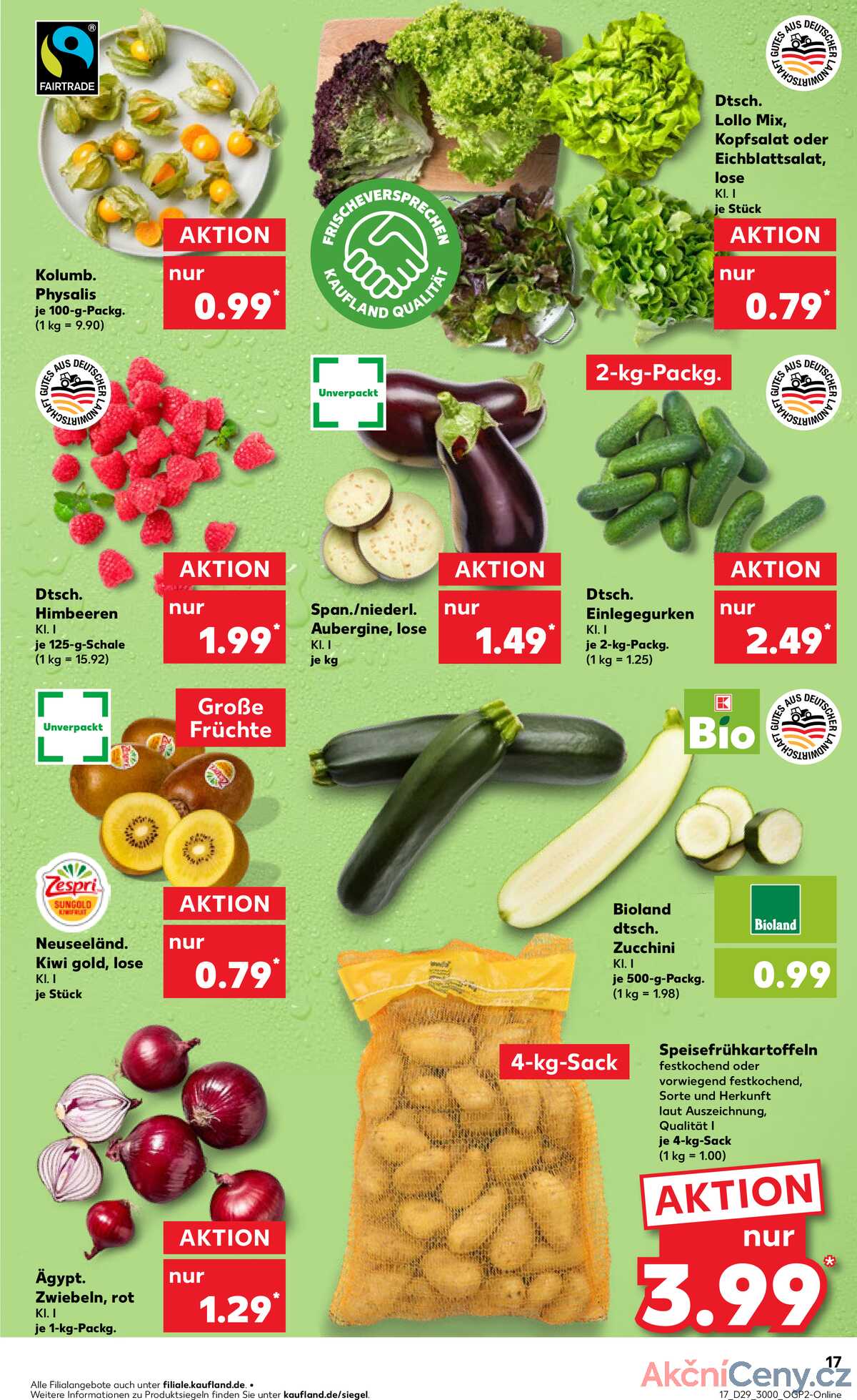 Leták Kaufland Německo 17.7.-23.7.2025 strana 17