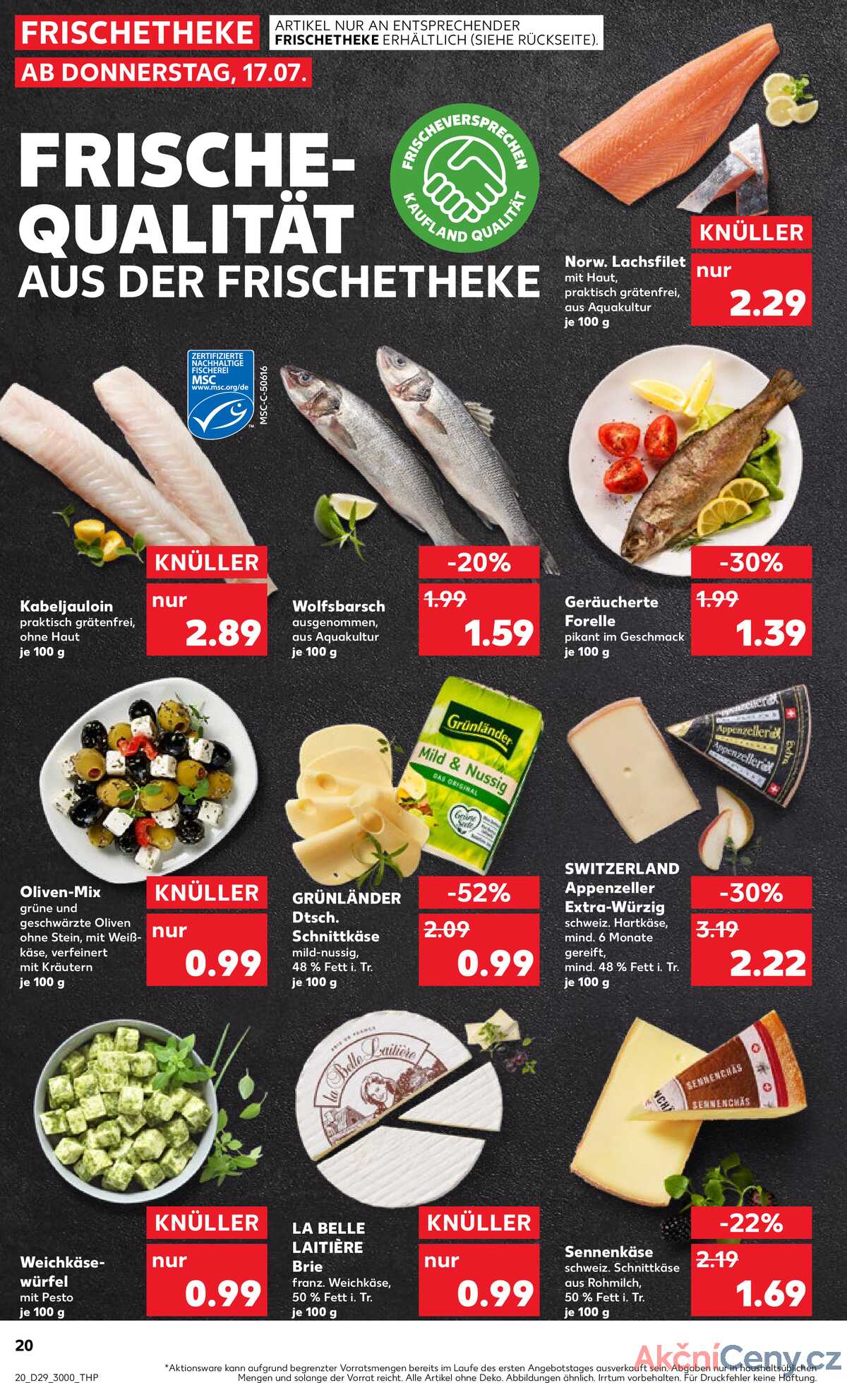 Leták Kaufland Německo 17.7.-23.7.2025 strana 20