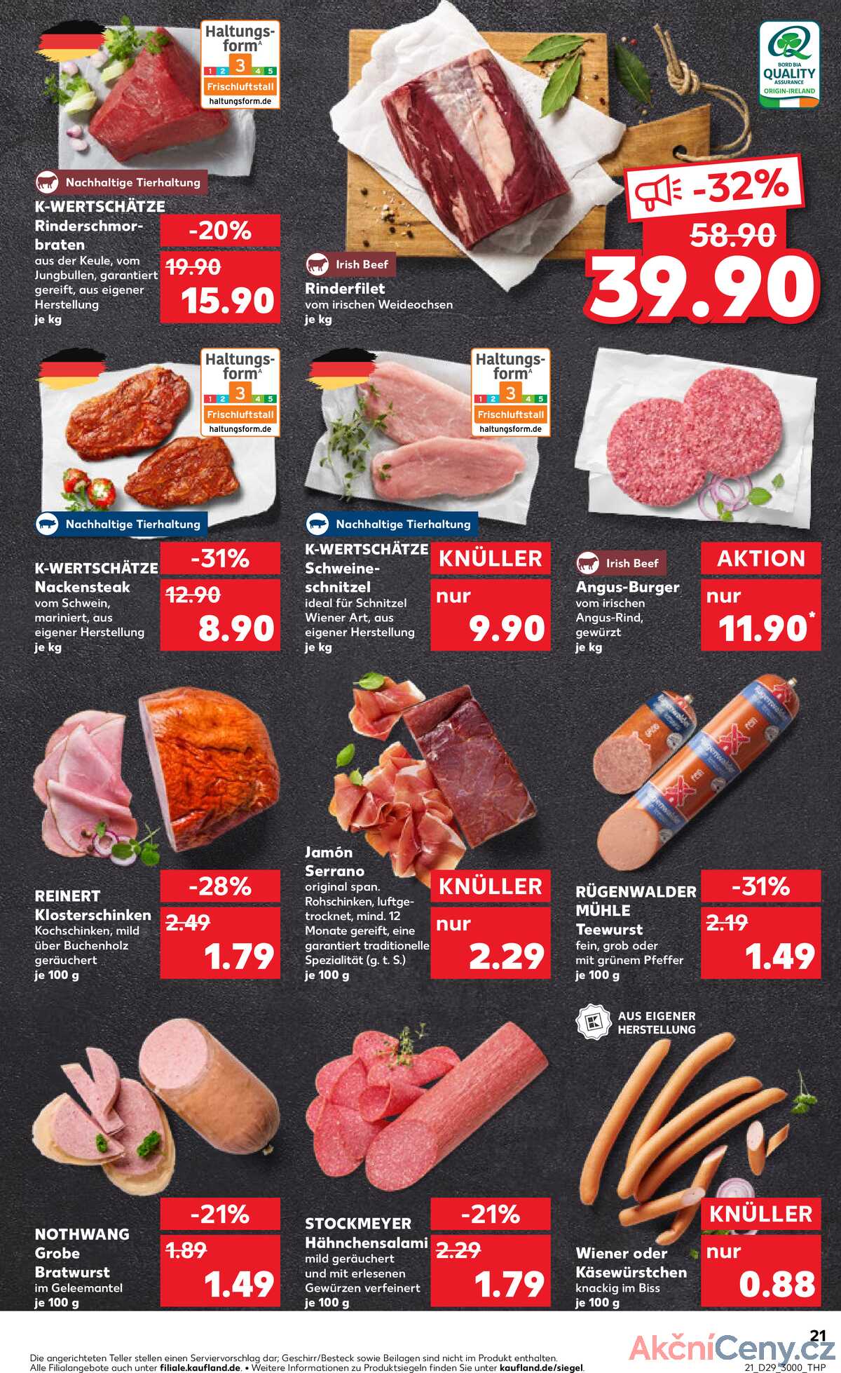 Leták Kaufland Německo 17.7.-23.7.2025 strana 21