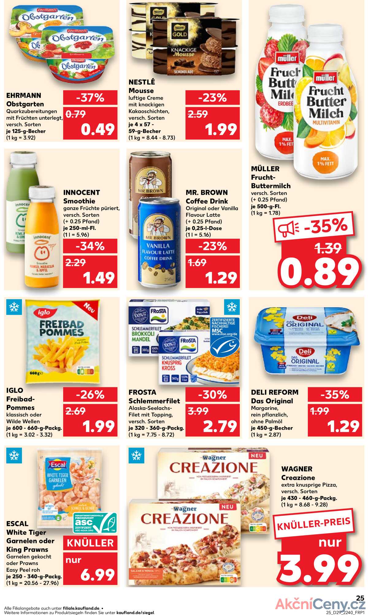 Leták Kaufland Německo 17.7.-23.7.2025 strana 25