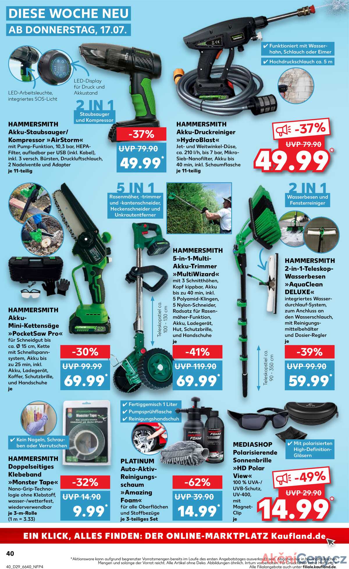 Leták Kaufland Německo 17.7.-23.7.2025 strana 40
