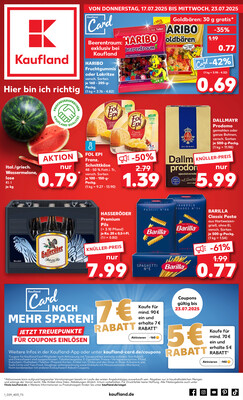 Leták Kaufland Německo 17.7.-23.7.2025