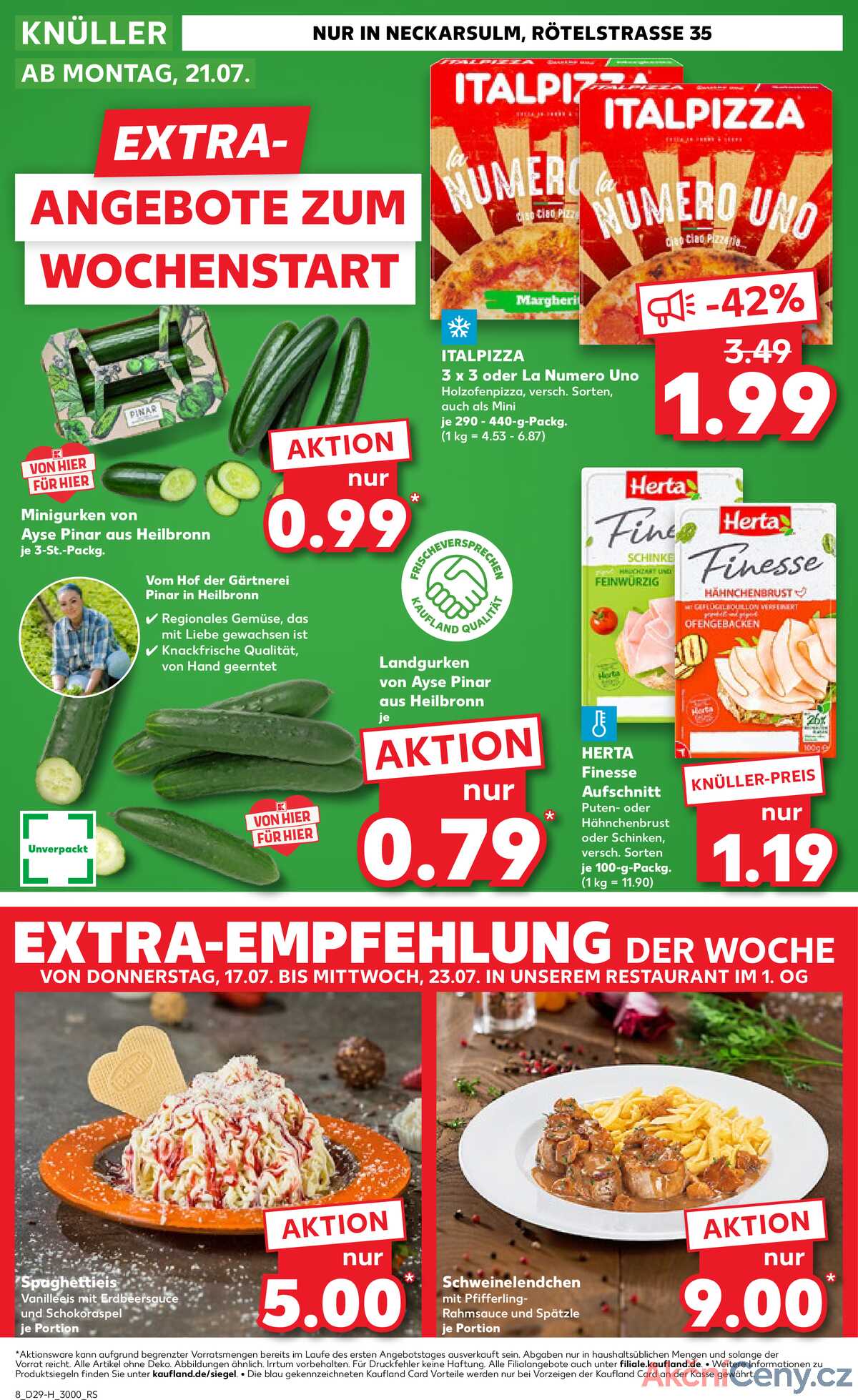 Leták Kaufland Německo 17.7.-23.7.2025 strana 8