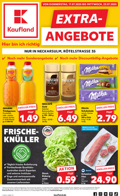 Leták Kaufland Německo 17.7.-23.7.2025