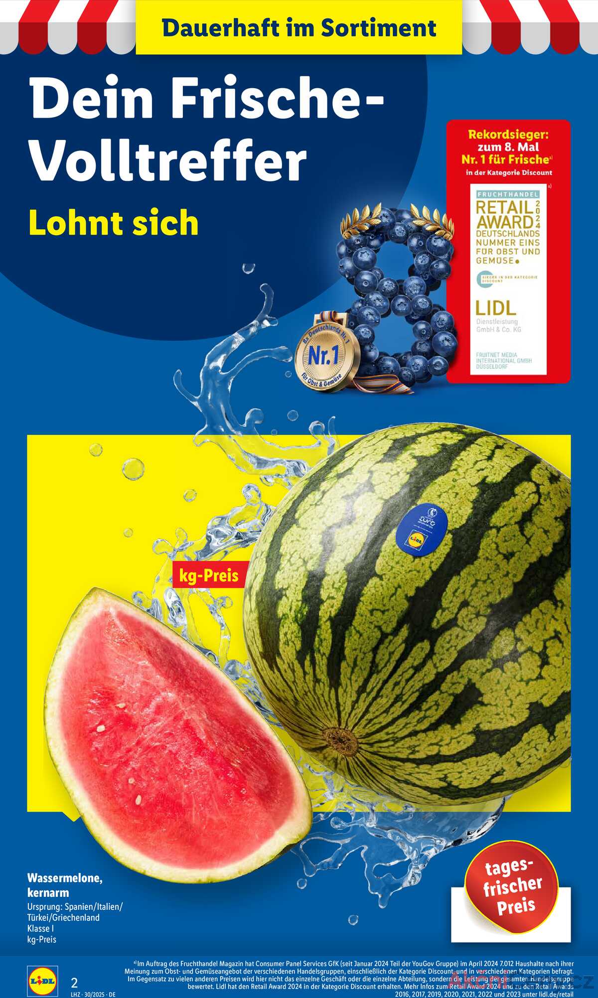 Leták Lidl Německo 21.7.-26.7.2025 strana 2