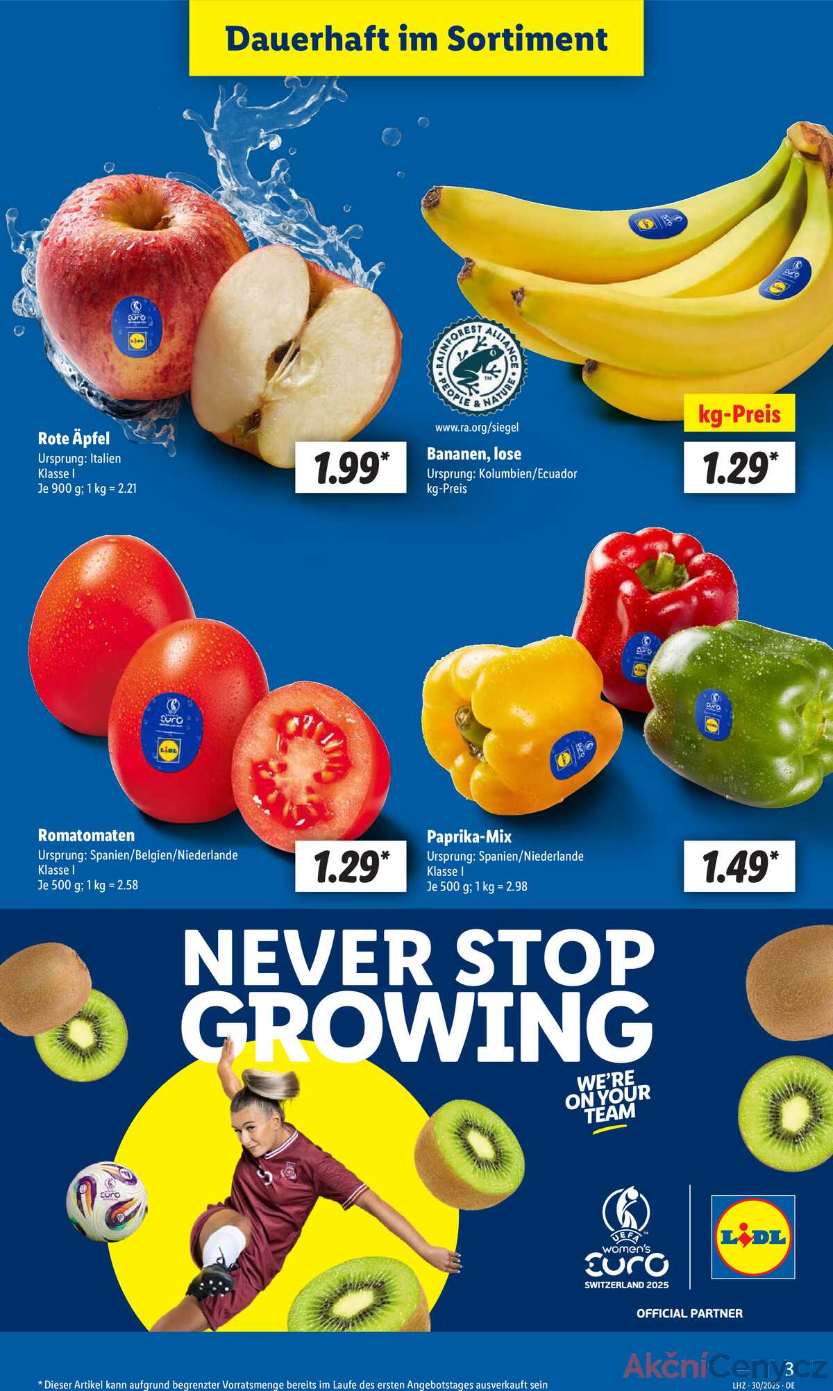 Leták Lidl Německo 21.7.-26.7.2025 strana 3