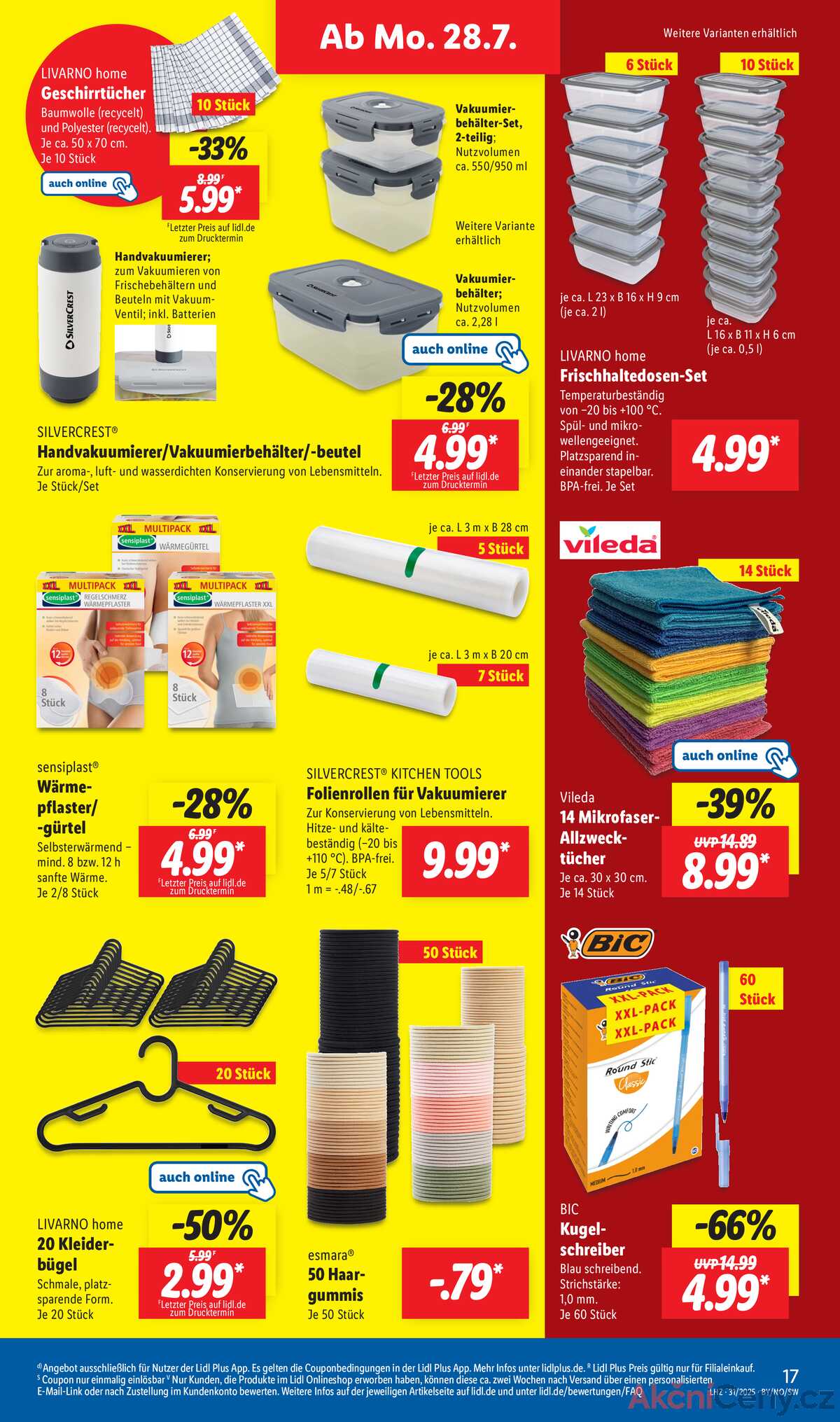Leták Lidl Německo 28.7.-2.8.2025 strana 3