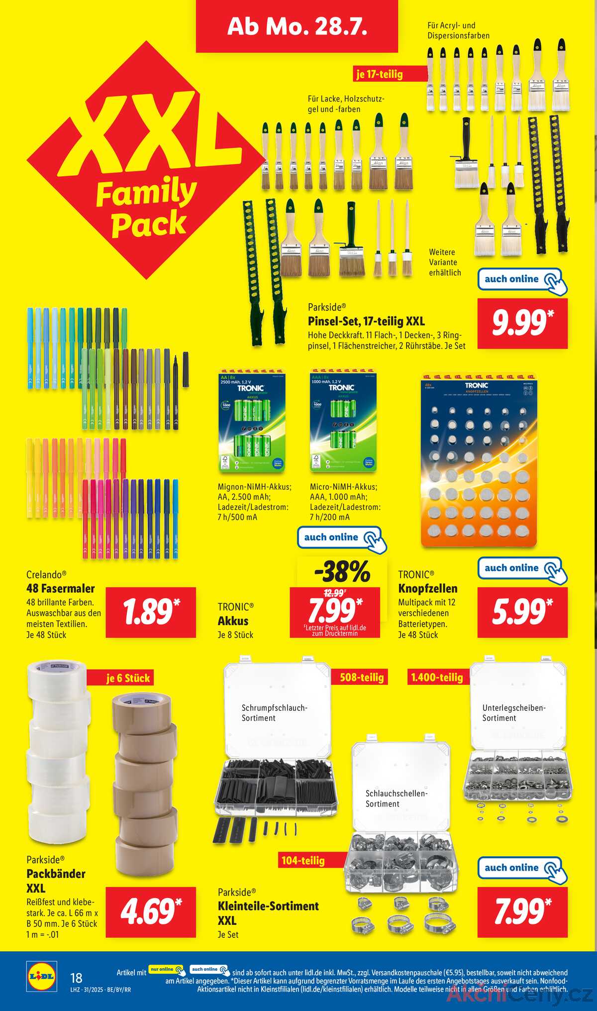 Leták Lidl Německo 28.7.-2.8.2025 strana 4
