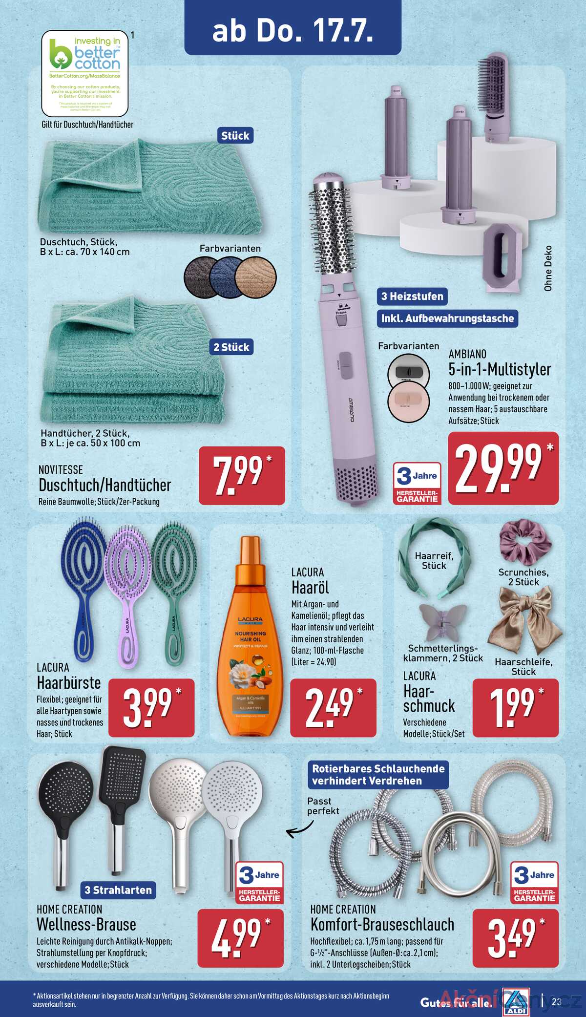 Leták ALDI Německo 14.7.-20.7.2025 strana 23