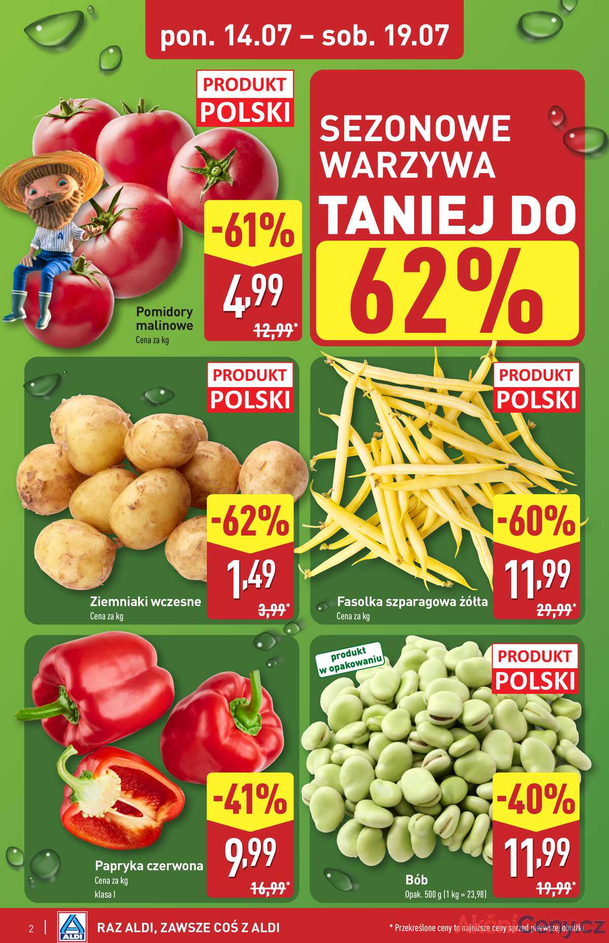 Leták Aldi Polsko 14.7.-19.7.2025 strana 2