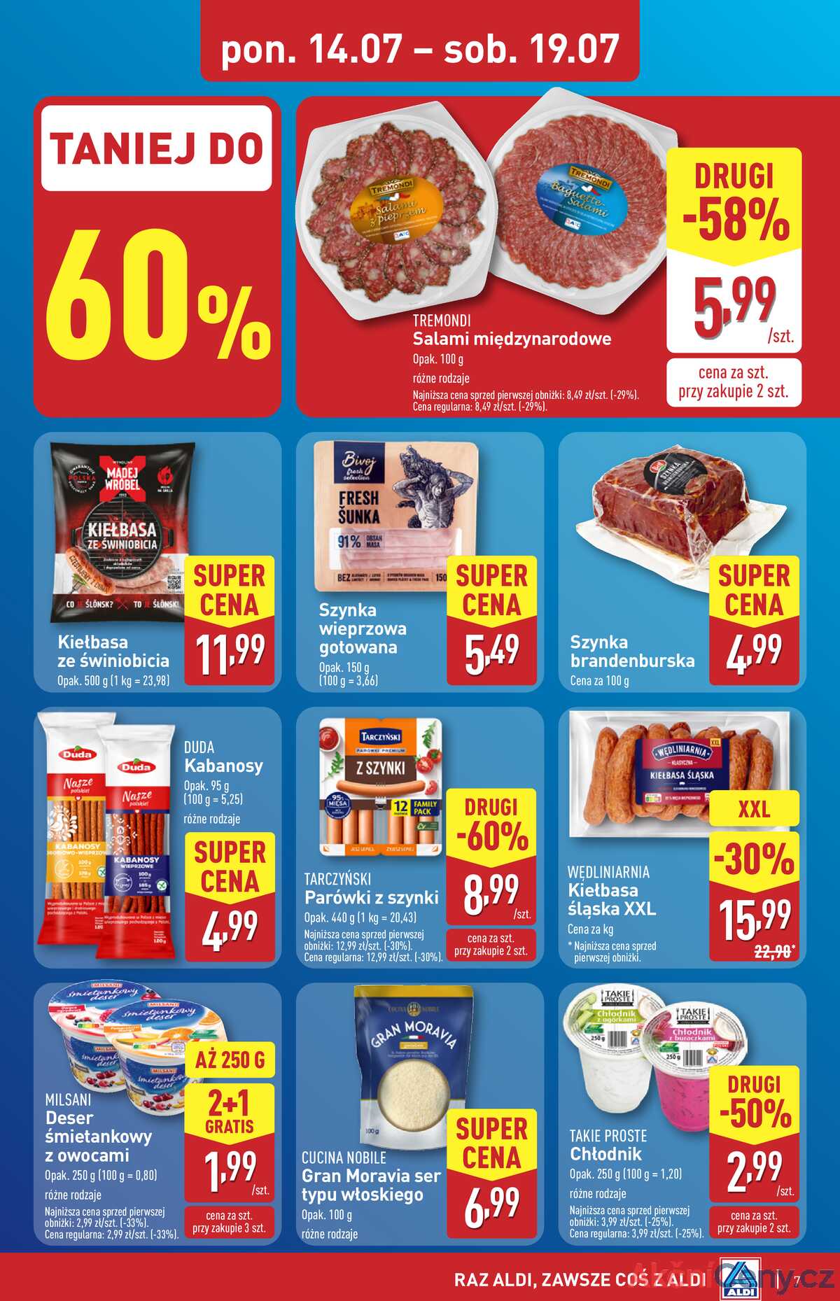 Leták Aldi Polsko 14.7.-19.7.2025 strana 7