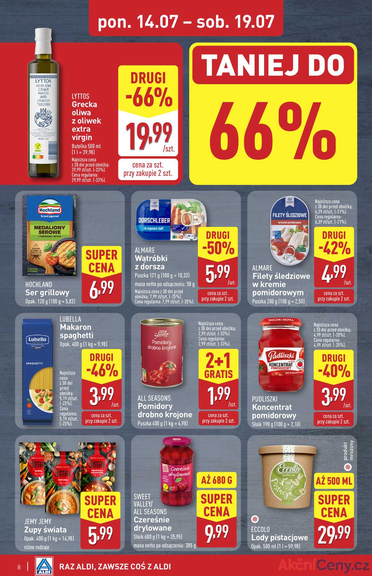 Leták Aldi Polsko 14.7.-19.7.2025 strana 8