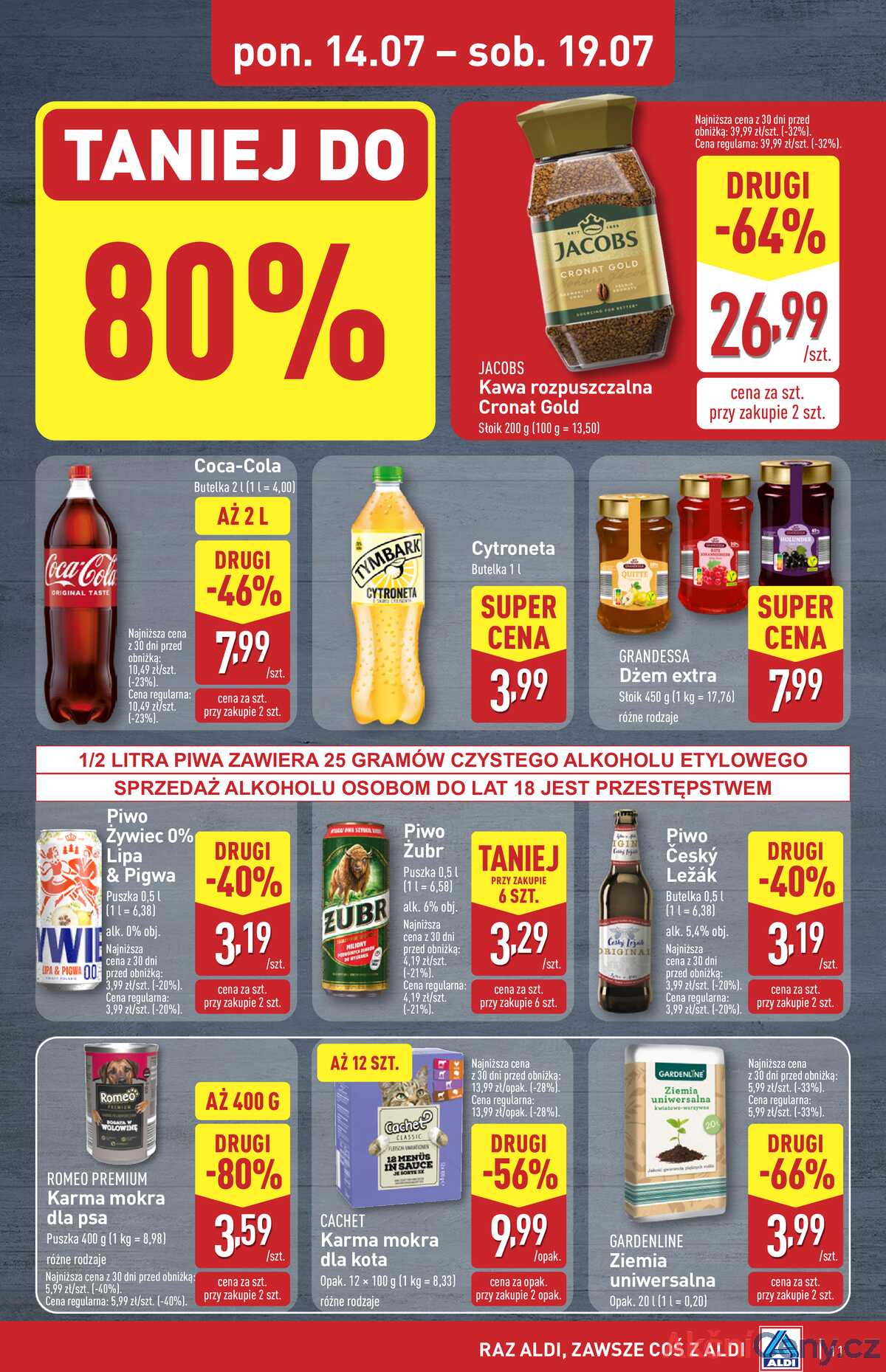 Leták Aldi Polsko 14.7.-19.7.2025 strana 11
