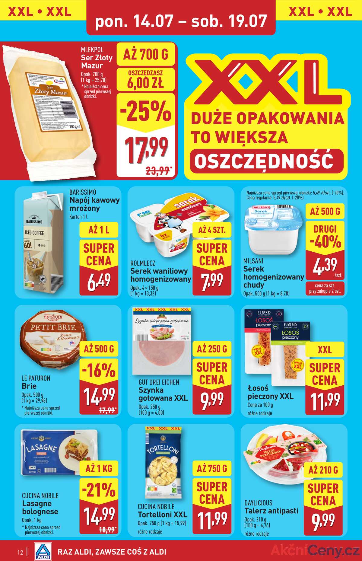 Leták Aldi Polsko 14.7.-19.7.2025 strana 12