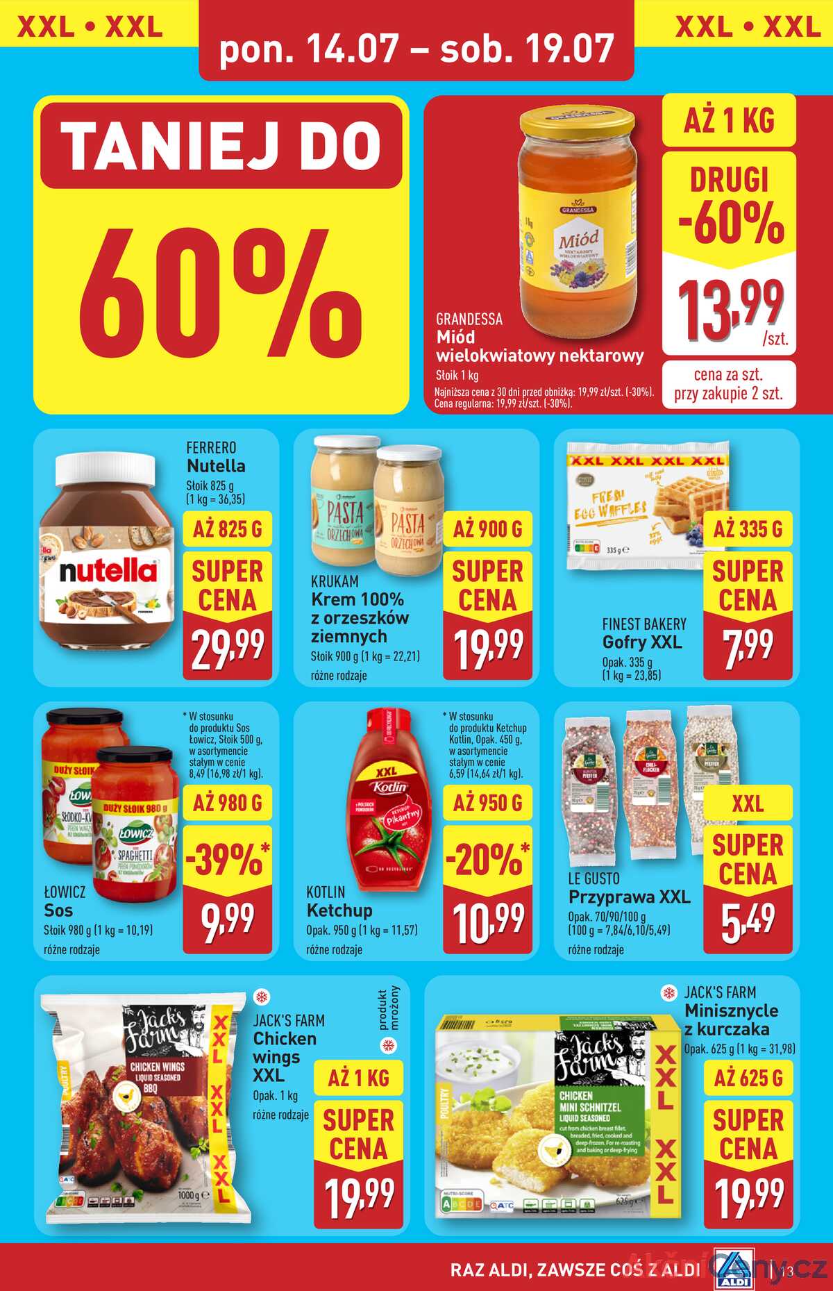 Leták Aldi Polsko 14.7.-19.7.2025 strana 13