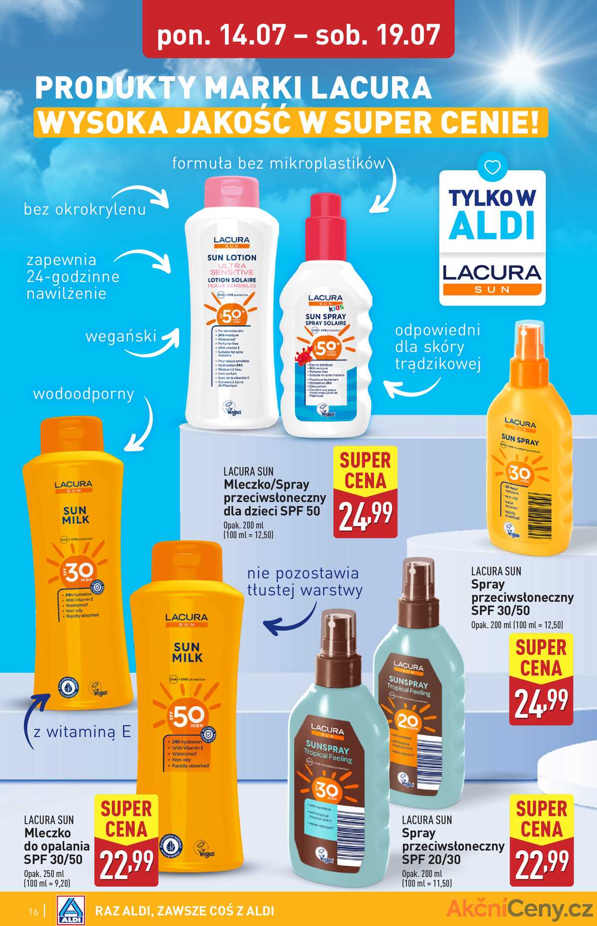 Leták Aldi Polsko 14.7.-19.7.2025 strana 16