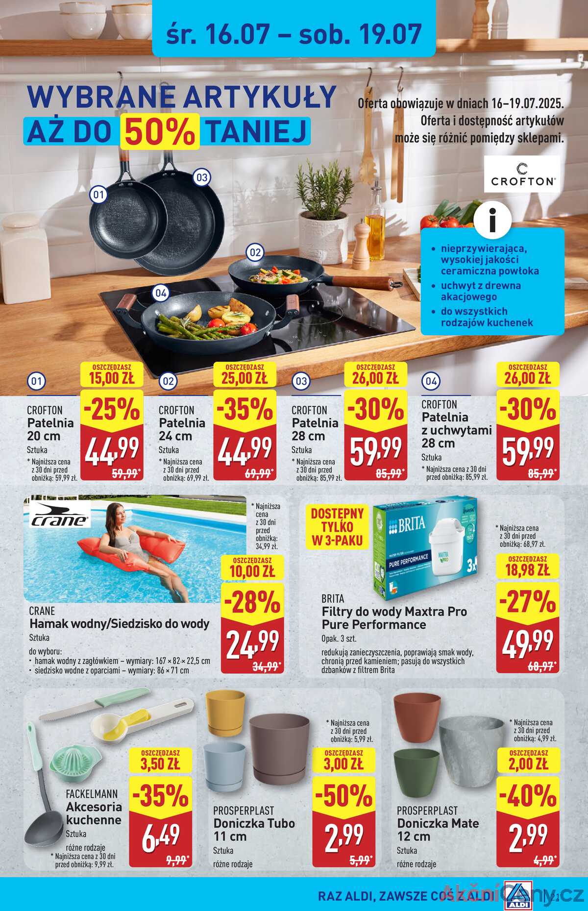 Leták Aldi Polsko 14.7.-19.7.2025 strana 21