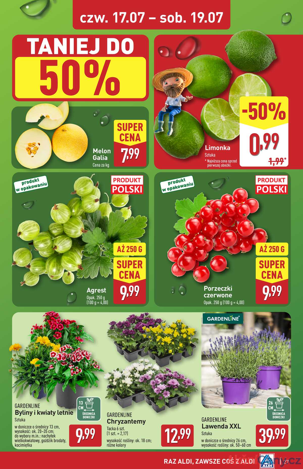 Leták Aldi Polsko 14.7.-19.7.2025 strana 27