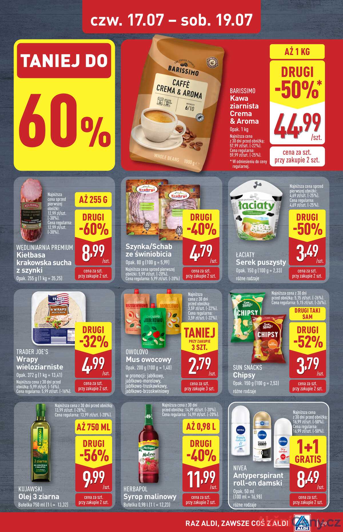 Leták Aldi Polsko 14.7.-19.7.2025 strana 29