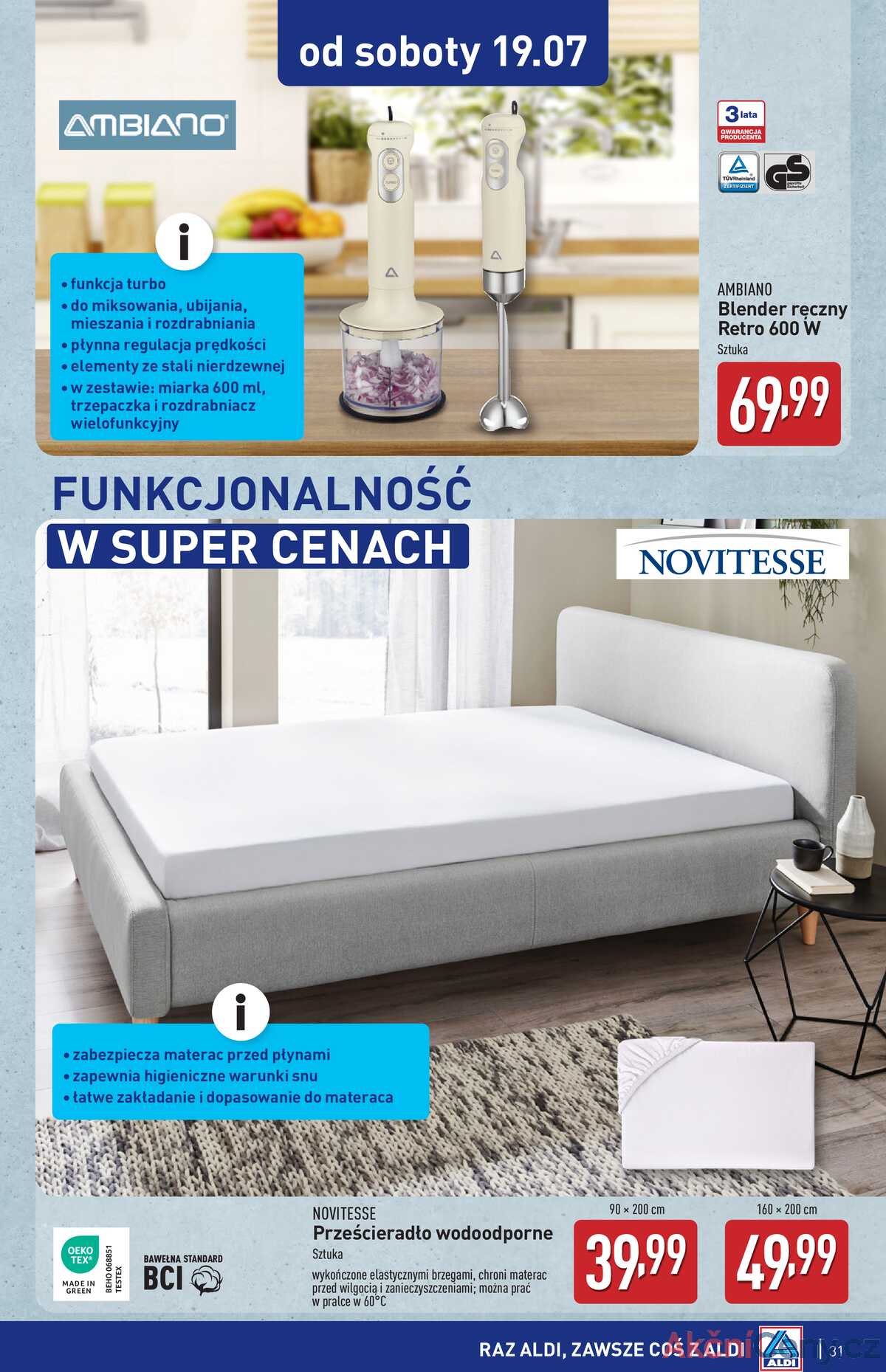 Leták Aldi Polsko 14.7.-19.7.2025 strana 31