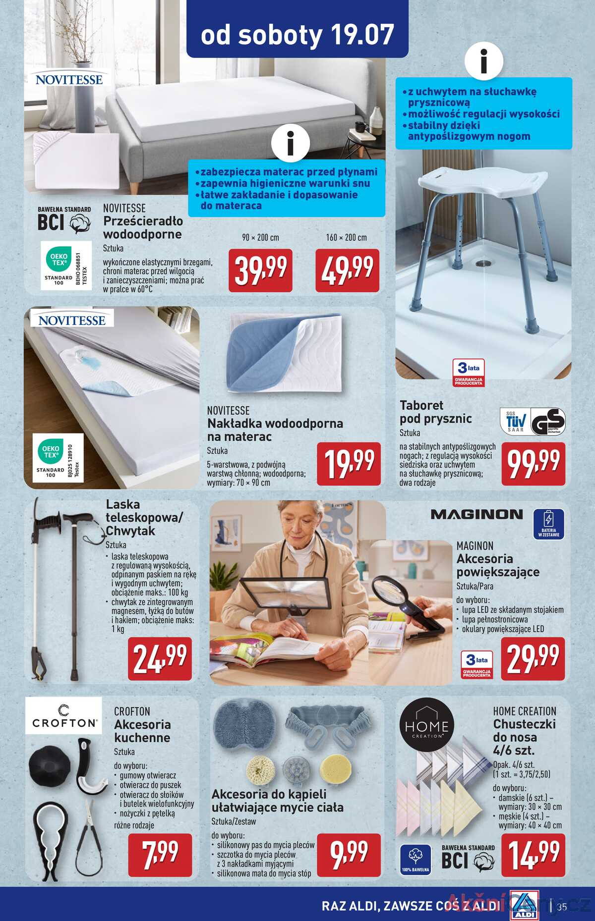Leták Aldi Polsko 14.7.-19.7.2025 strana 35