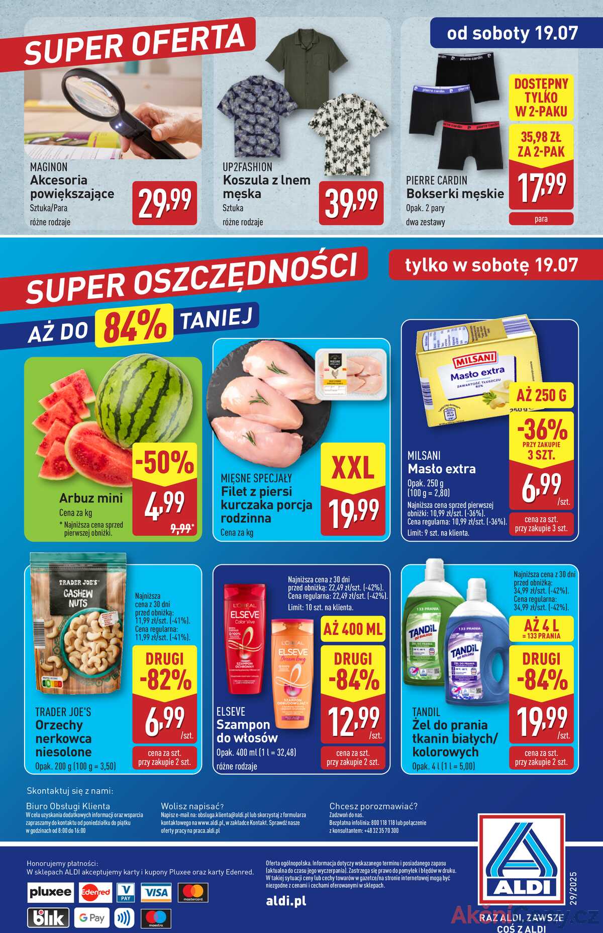 Leták Aldi Polsko 14.7.-19.7.2025 strana 36