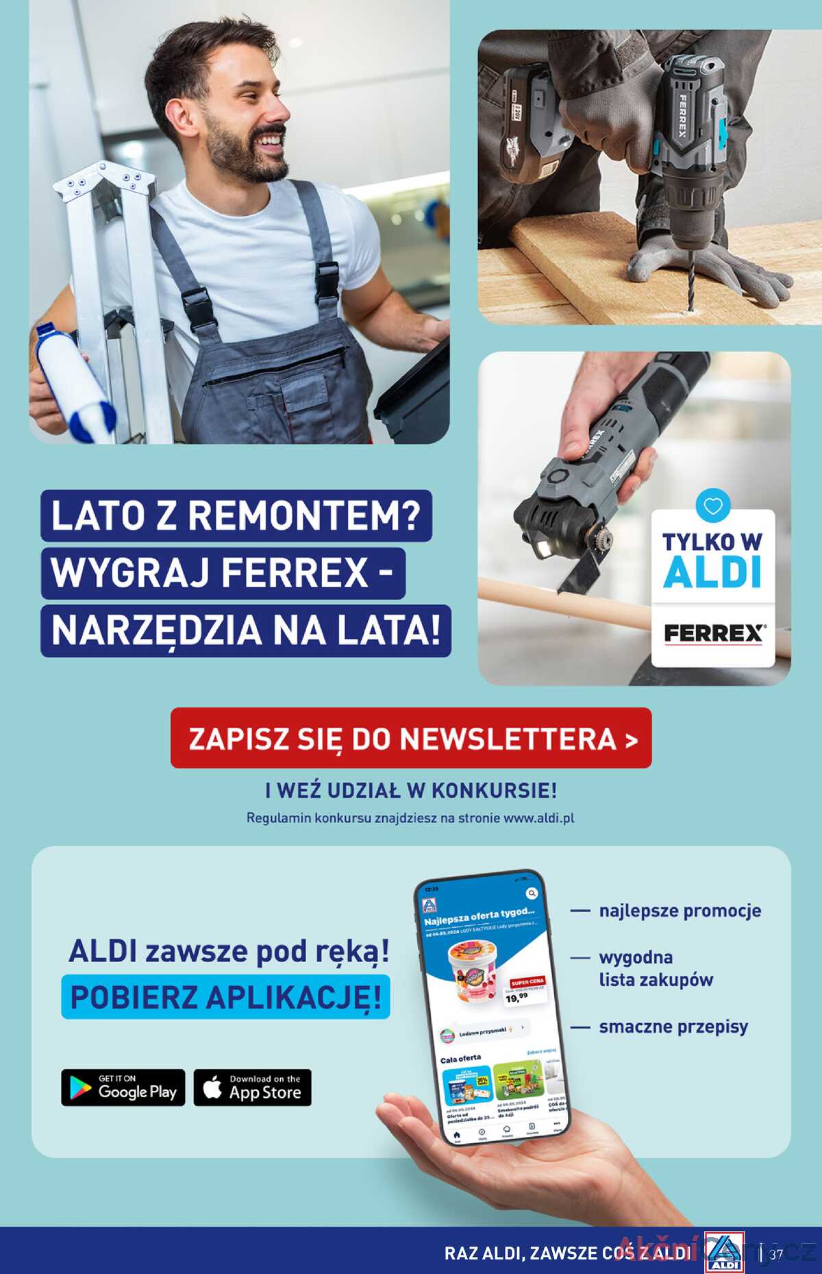 Leták Aldi Polsko 14.7.-19.7.2025 strana 37