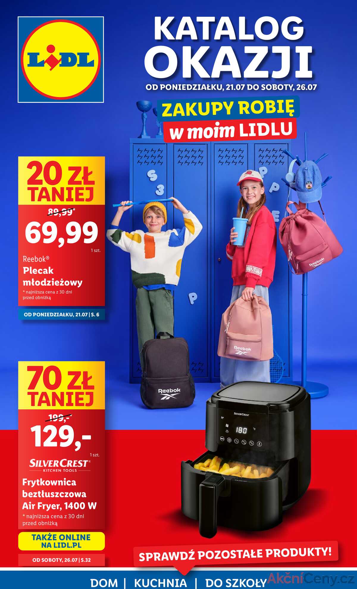 Katalog Lidl Polsko 21.7.-26.7.2025 strana 1