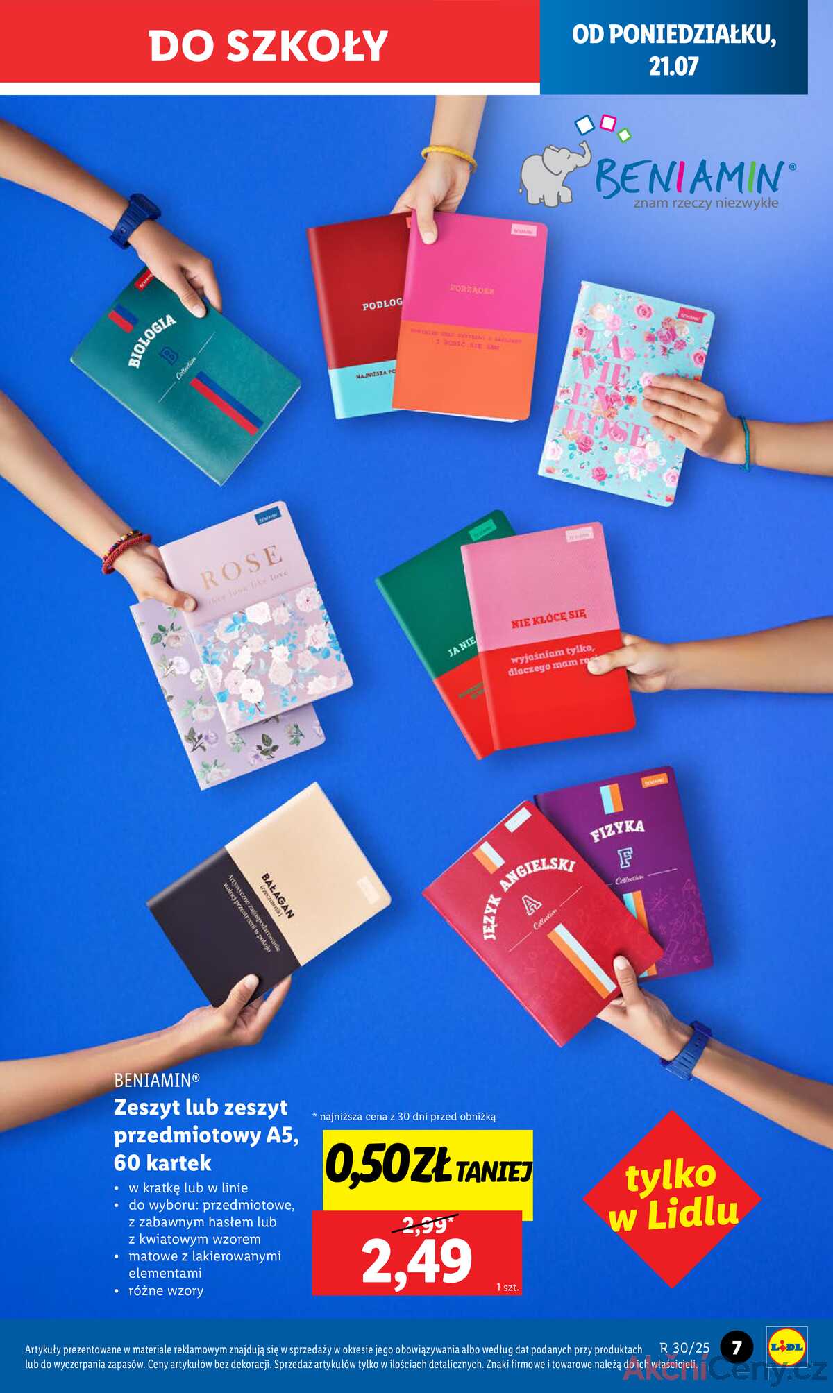 Katalog Lidl Polsko 21.7.-26.7.2025 strana 7