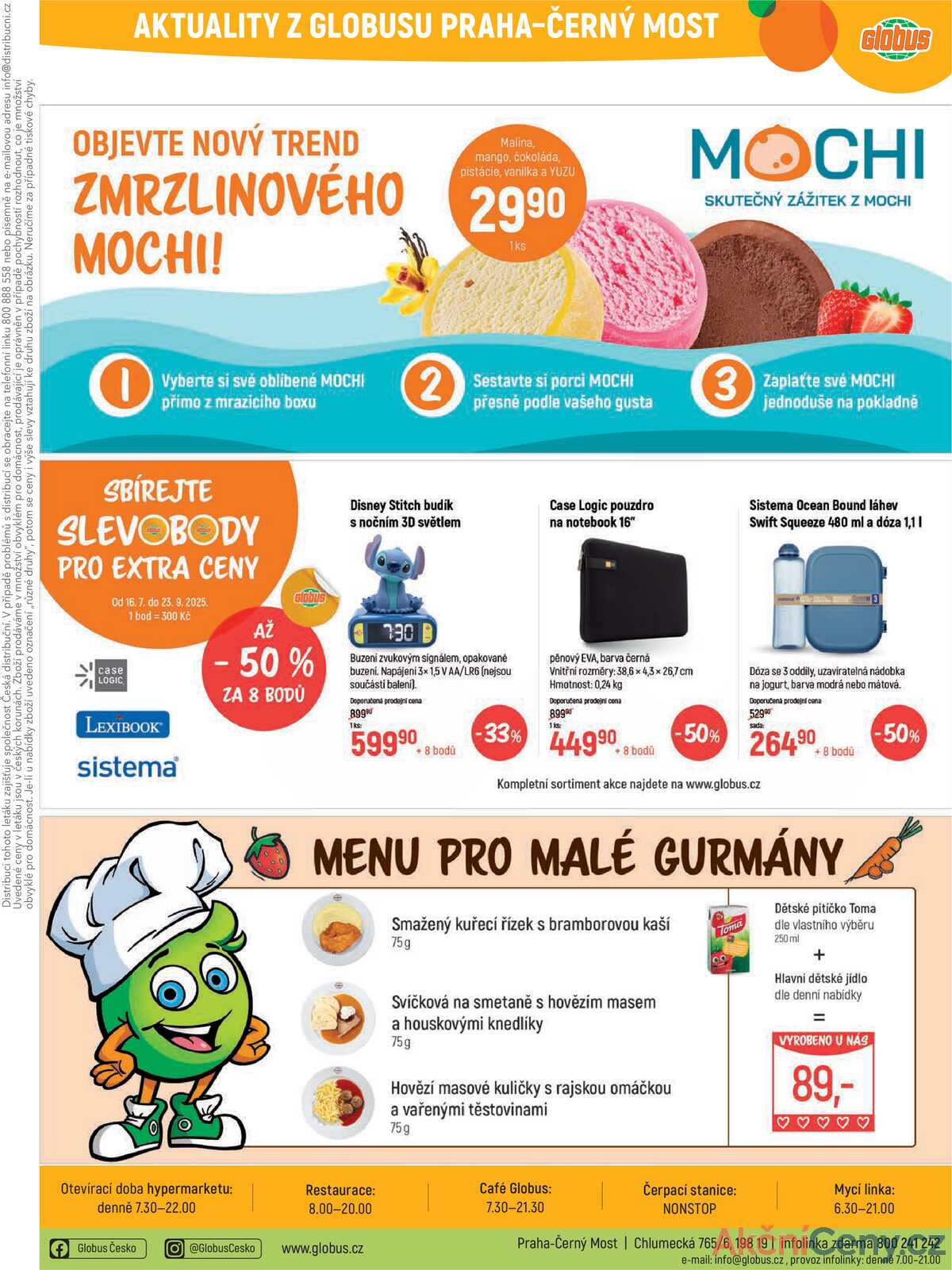 Akční leták Globus 16.7. - 22.7.2025 - Globus Praha - Centrum Černý Most strana 39