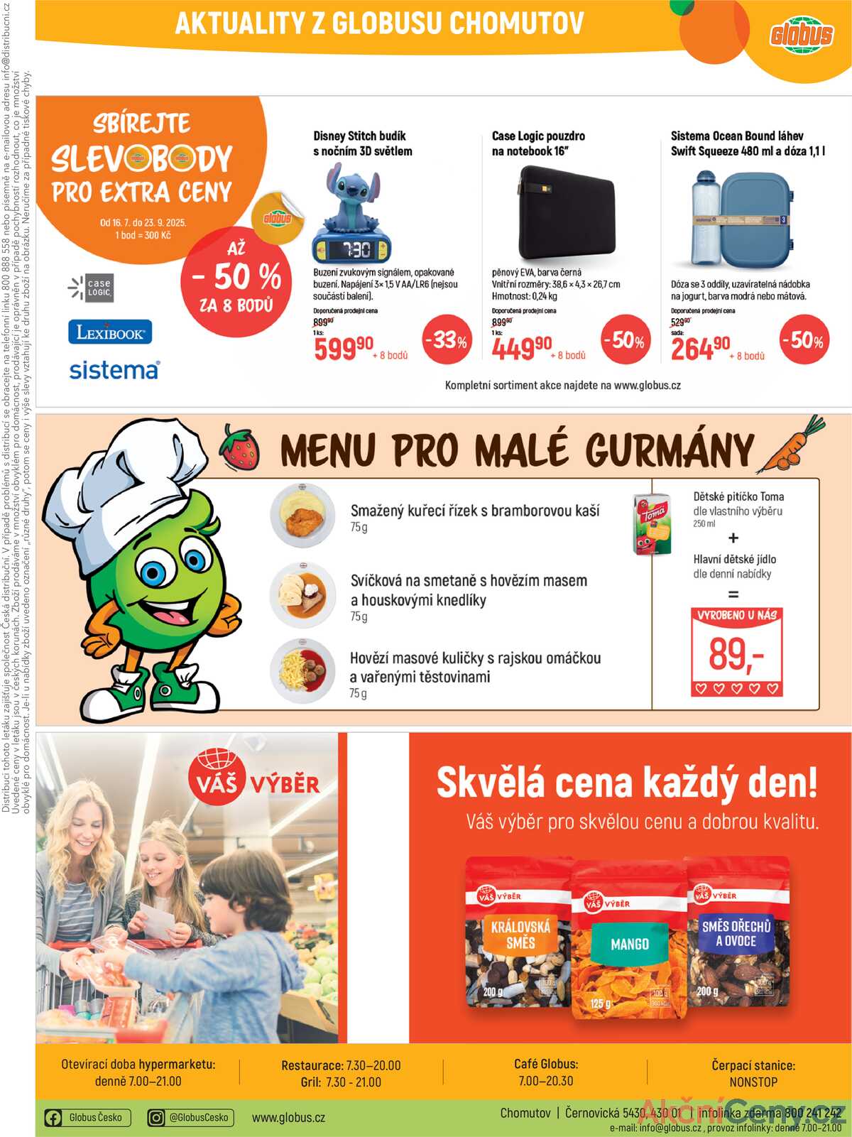 Akční leták Globus 16.7. - 22.7.2025 - Globus Chomutov strana 39