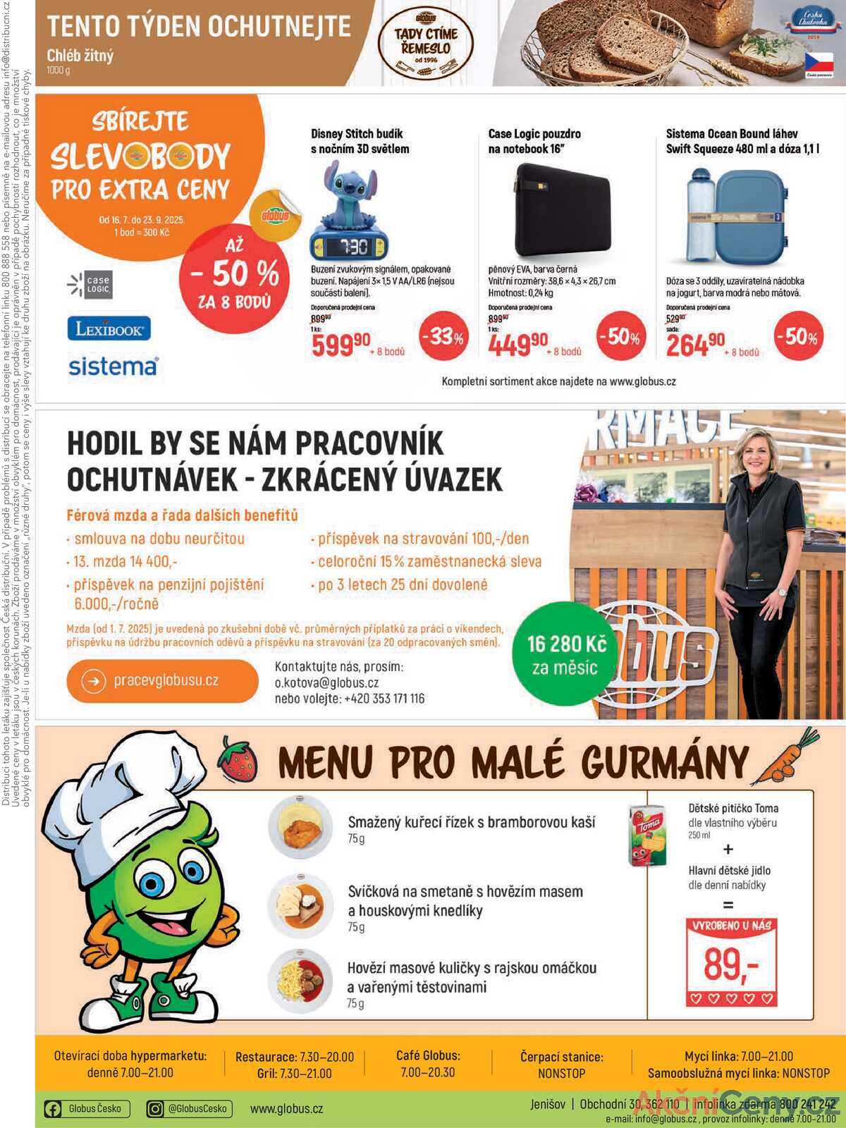 Akční leták Globus 16.7. - 22.7.2025 - Globus Jenišov u Karlových Varů strana 39