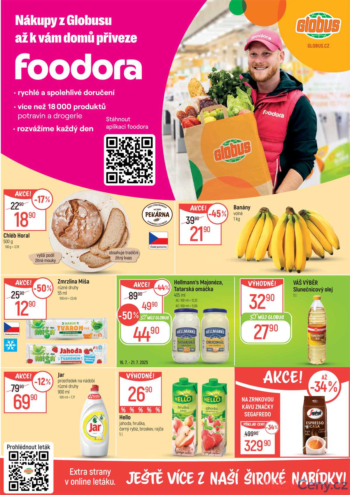 Akční leták Globus 16.7. - 22.7.2025 - Globus Ostrava strana 2