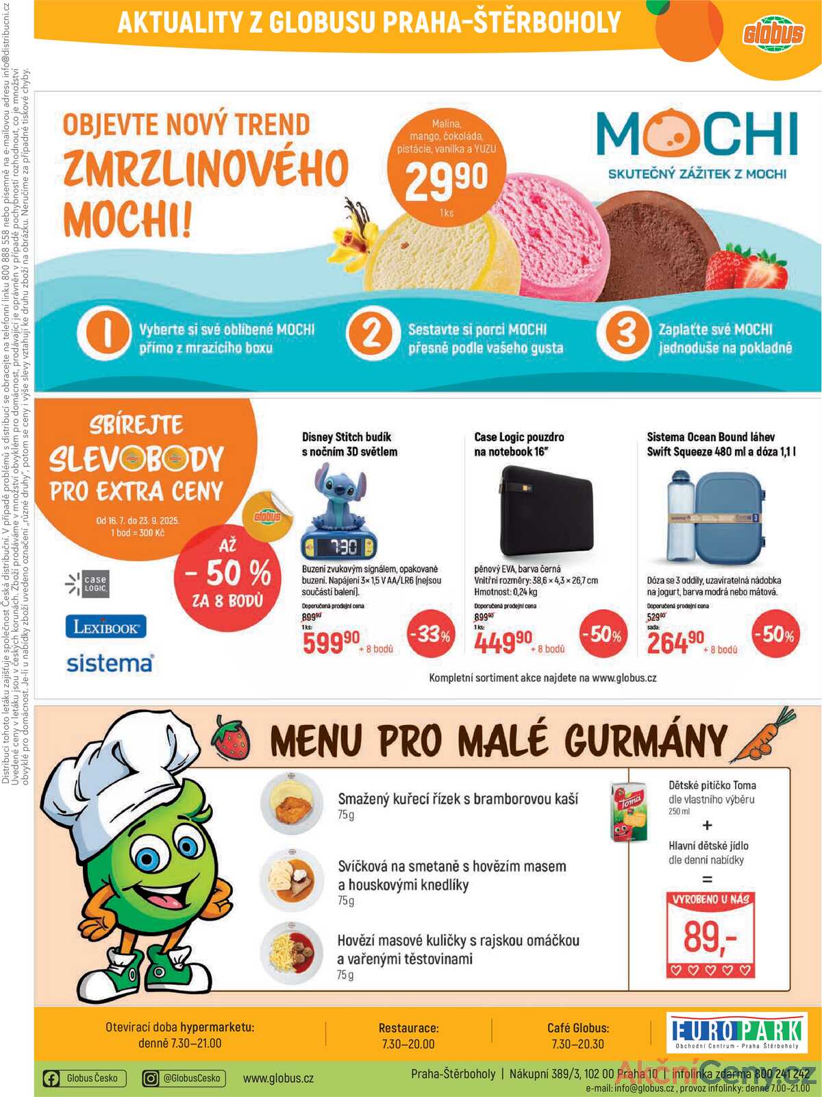 Akční leták Globus 16.7. - 22.7.2025 - Globus Praha - Štěrboholy strana 35