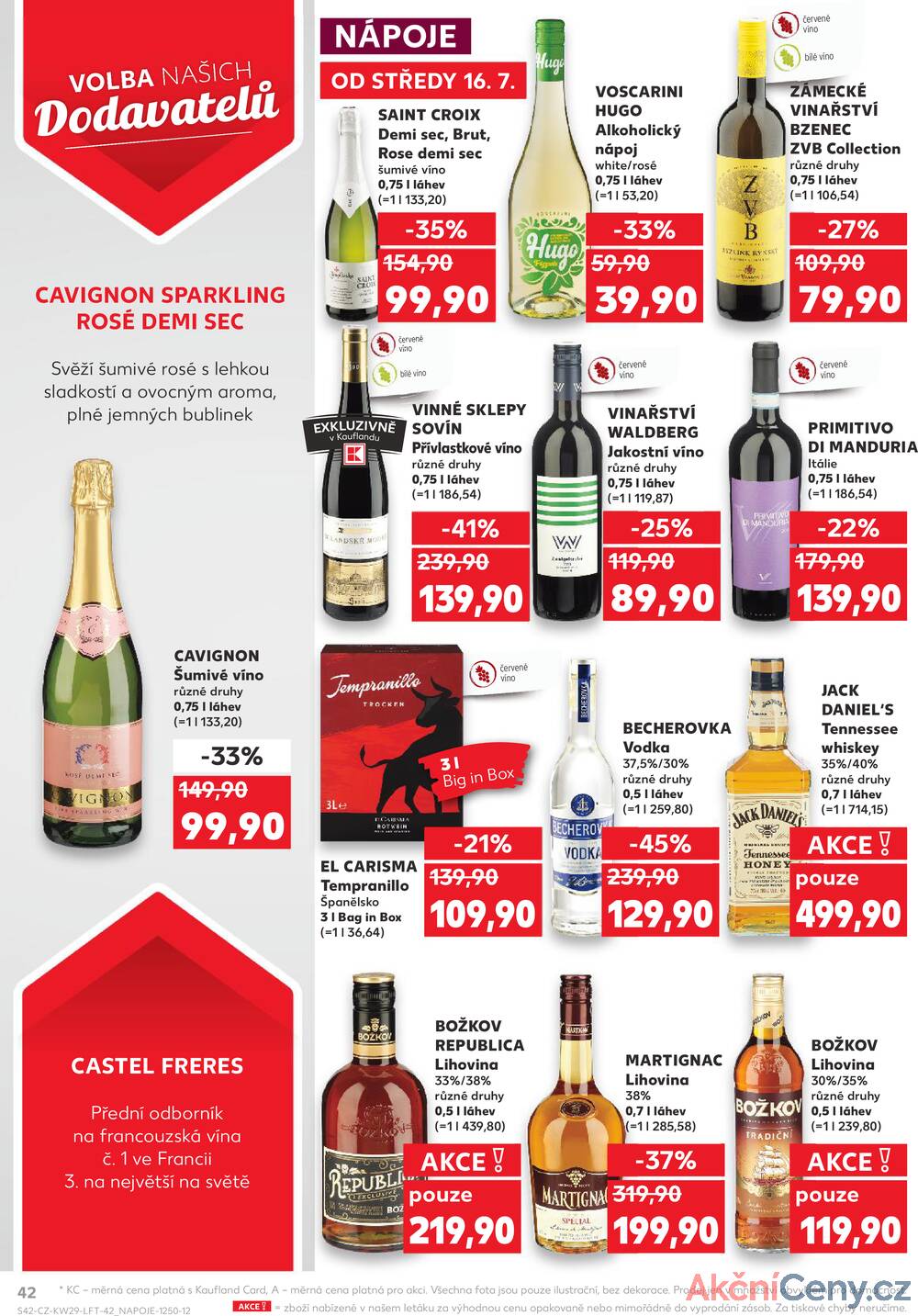 Leták Kaufland - Kaufland 16.7. - 22.7. - Kaufland - Prachatice - strana 42