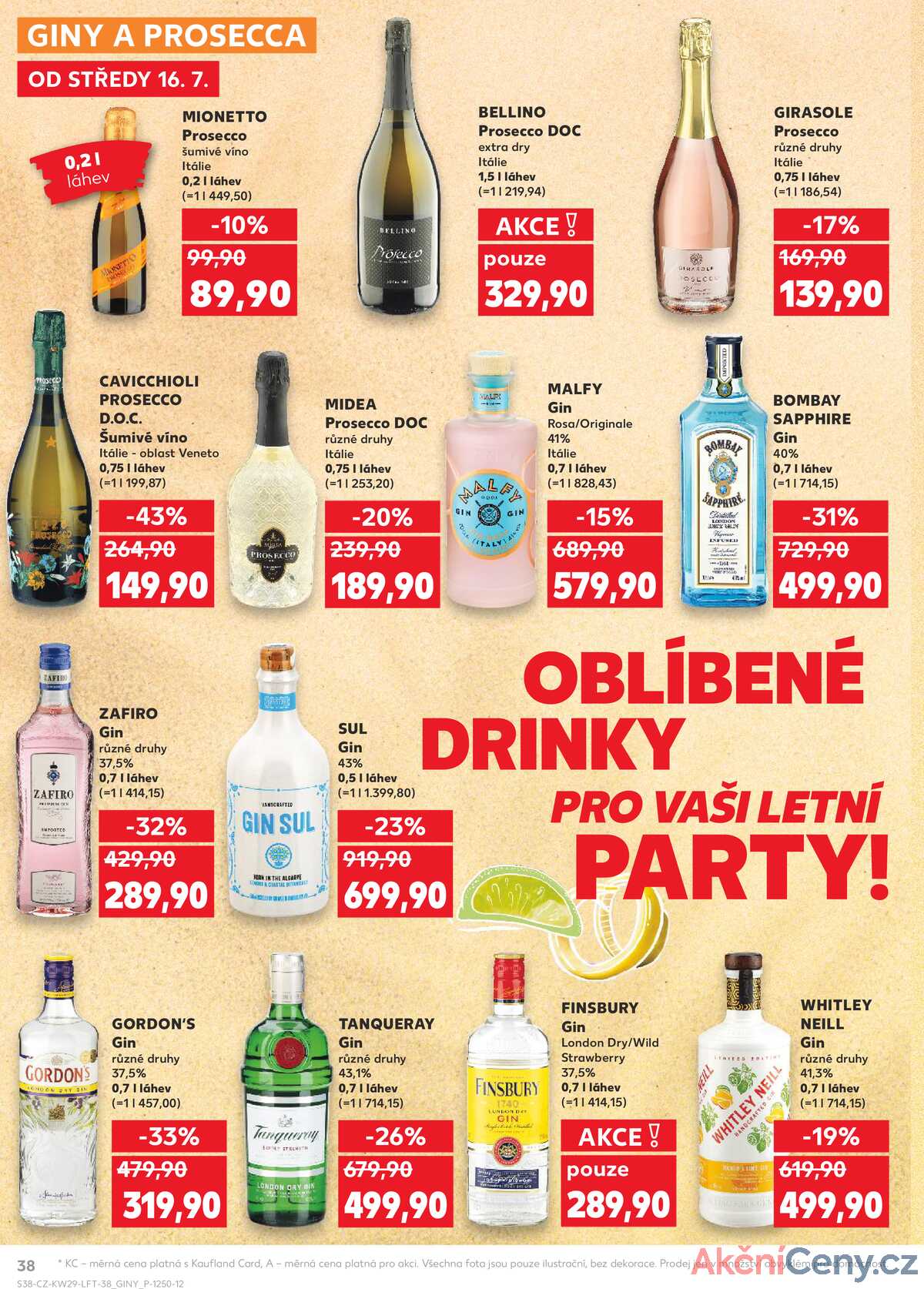 Kaufland 16.7. - 22.7. - Kaufland - Jablonec nad Nisou (U Kostela) strana 38
