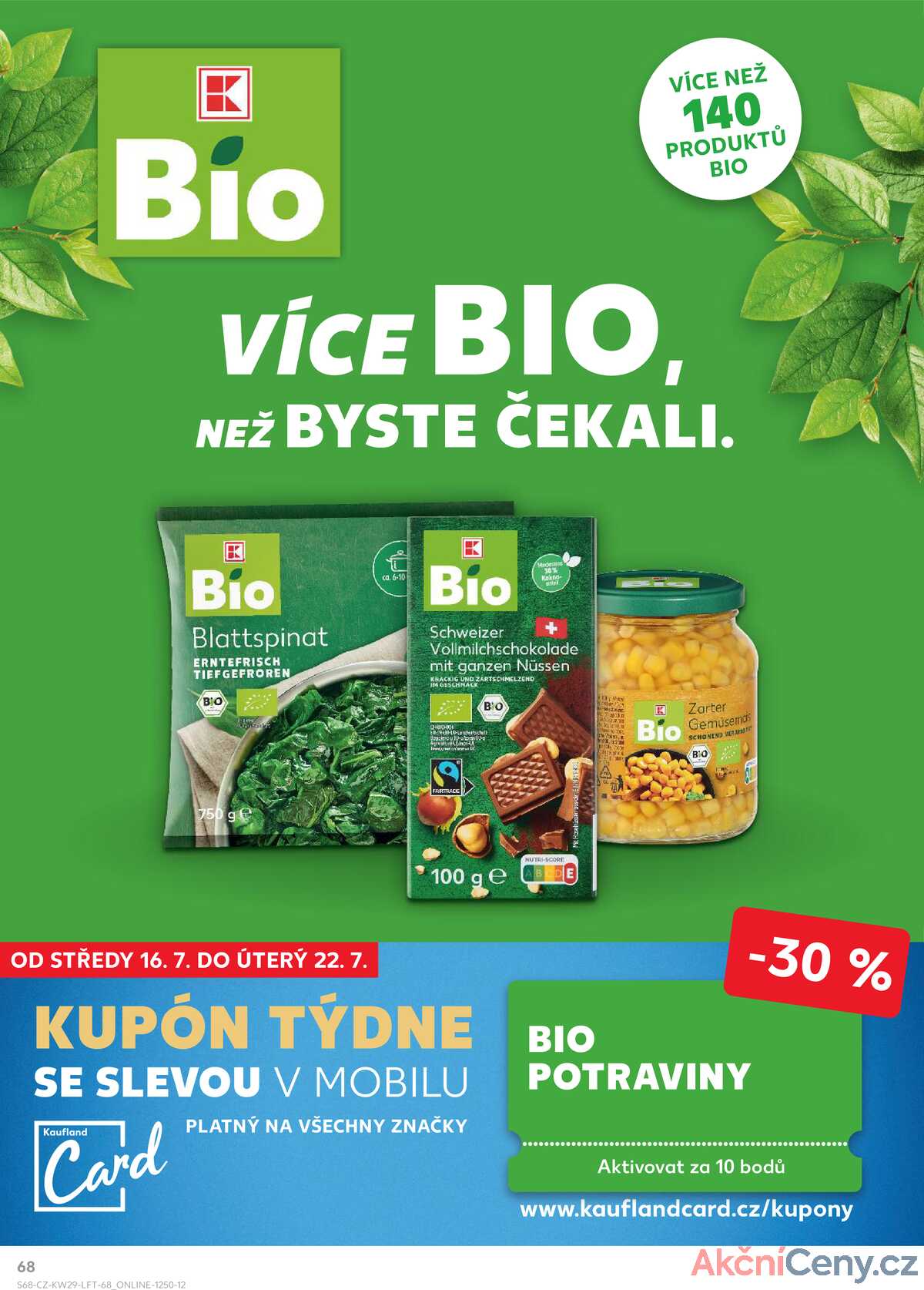 Kaufland 16.7. - 22.7. - Kaufland - Jablonec nad Nisou (U Kostela) strana 68