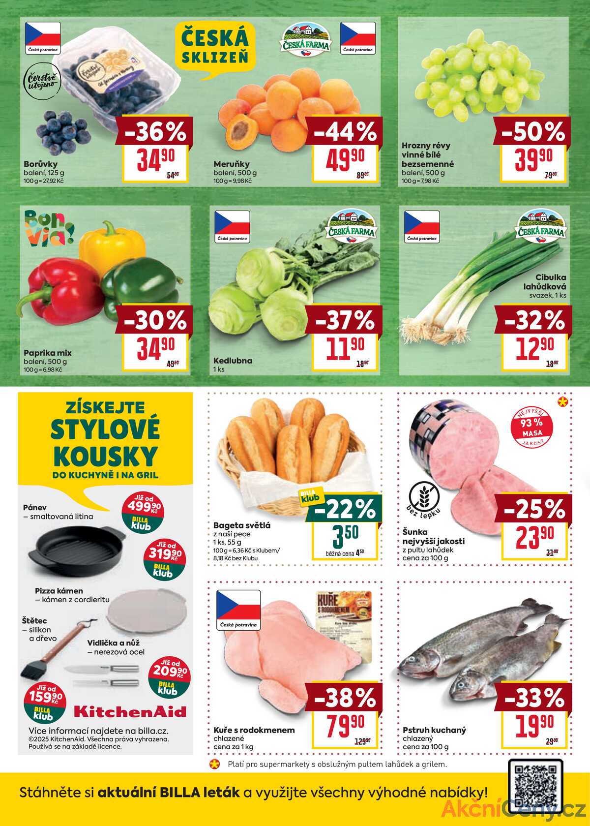 Billa malý leták od 16.7. do 22.7.2025 strana 2