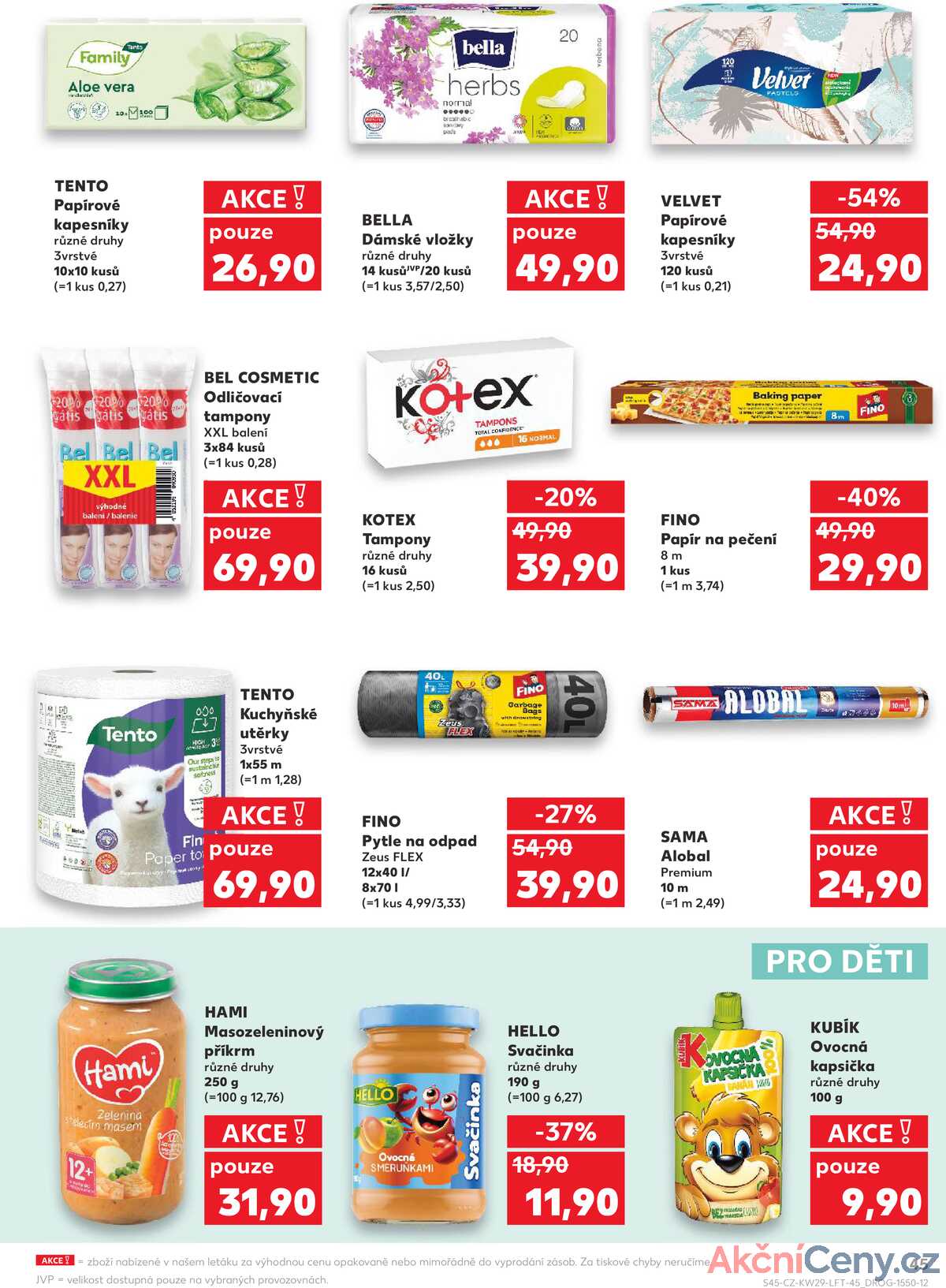 Kaufland 16.7. - 22.7. - Kaufland - Nymburk strana 45