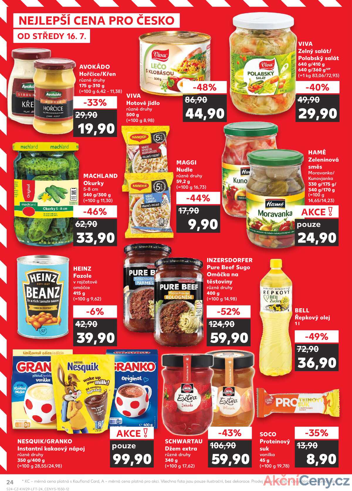 Kaufland 16.7. - 22.7. - Kaufland - Jindřichův Hradec strana 24