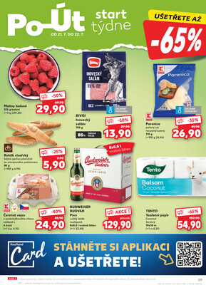 Kaufland 16.7. - 22.7. - Kaufland - Klatovy