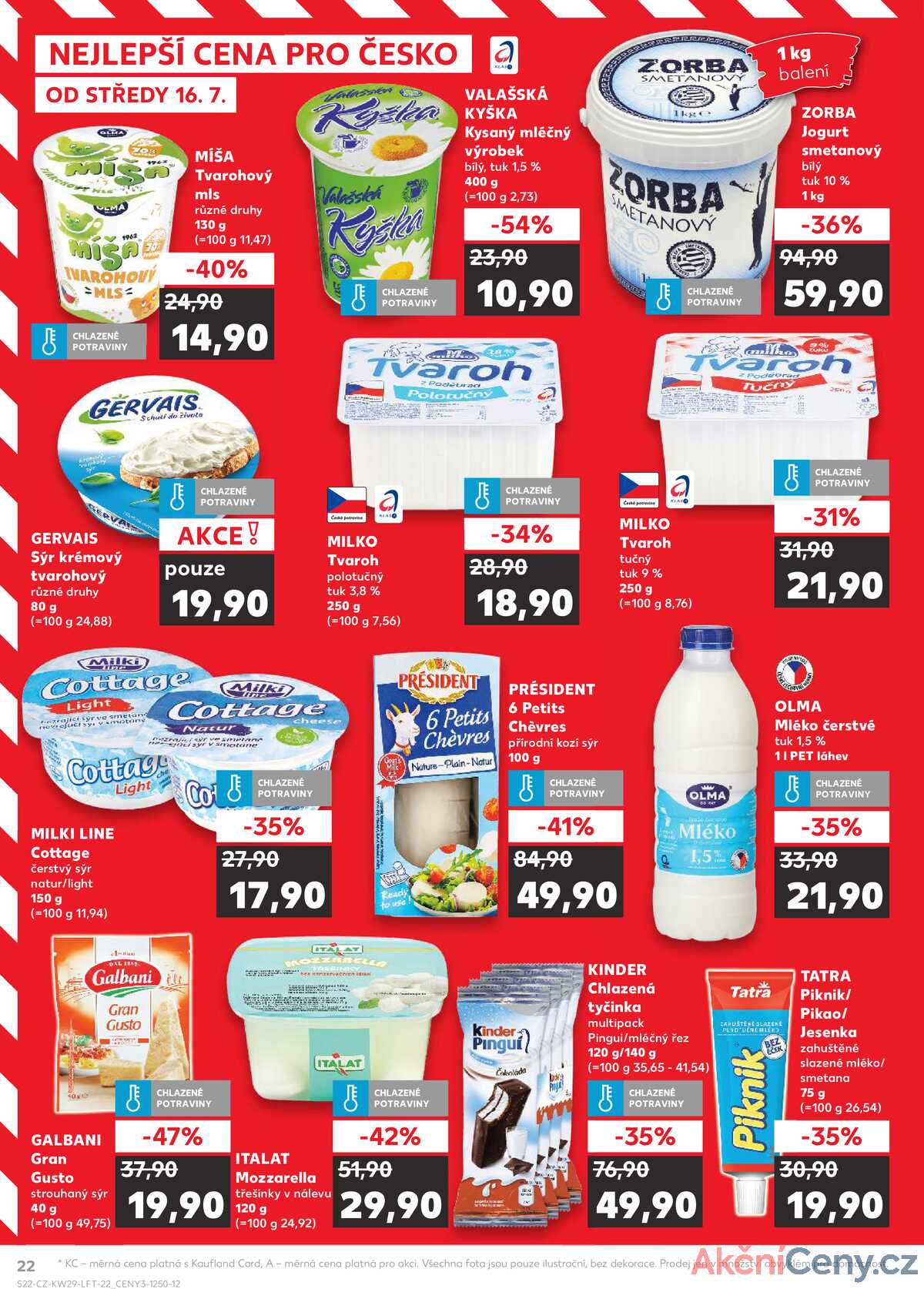 Kaufland 16.7. - 22.7. - Kaufland - Třebíč Brněnská strana 22