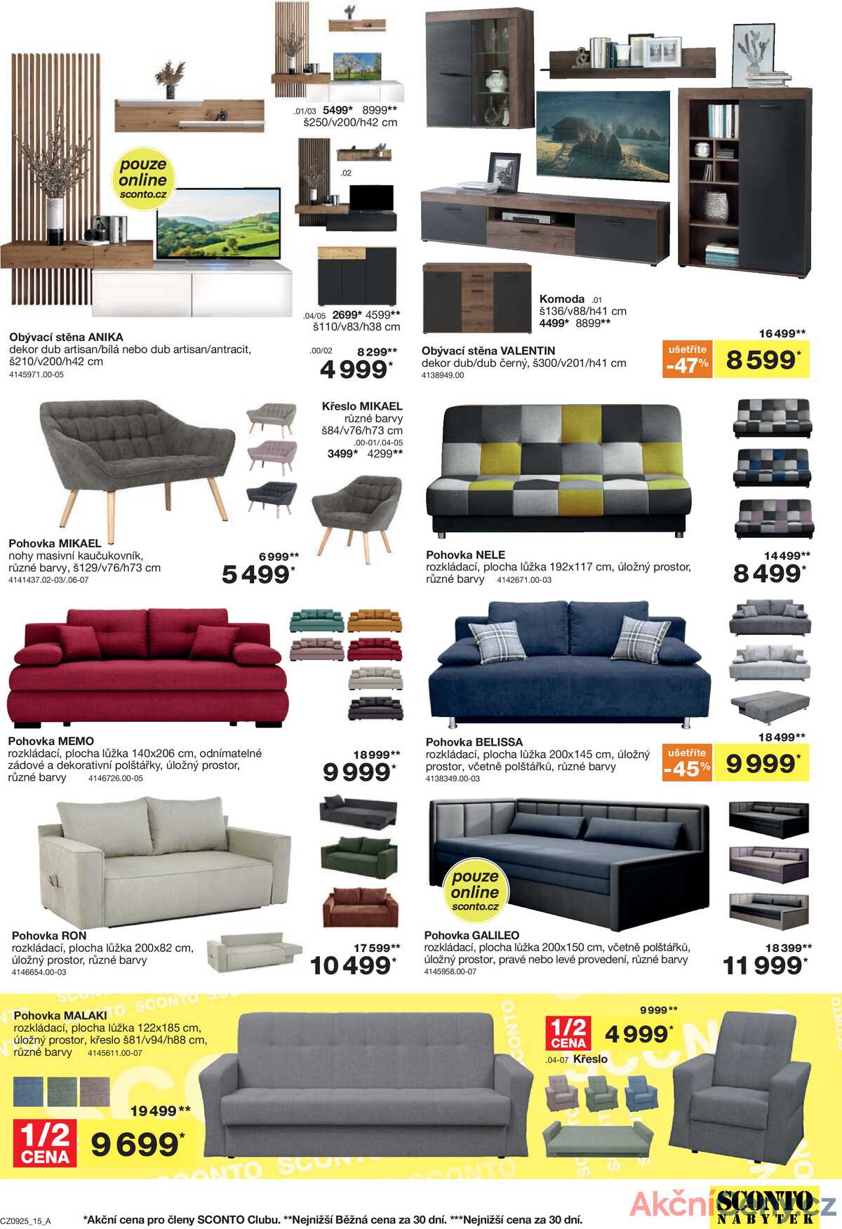 Sconto nábytek od 16.7. do 5.8.2025 strana 15