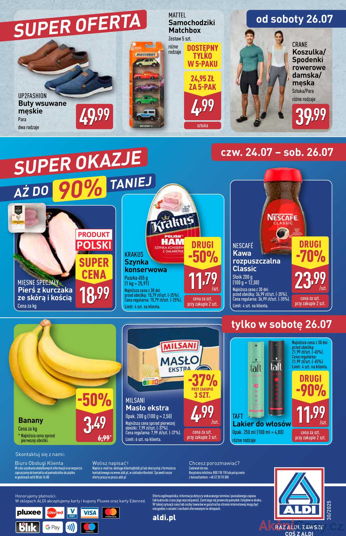 Leták Aldi Polsko 21.7.-26.7.2025 - Italský týden strana 7
