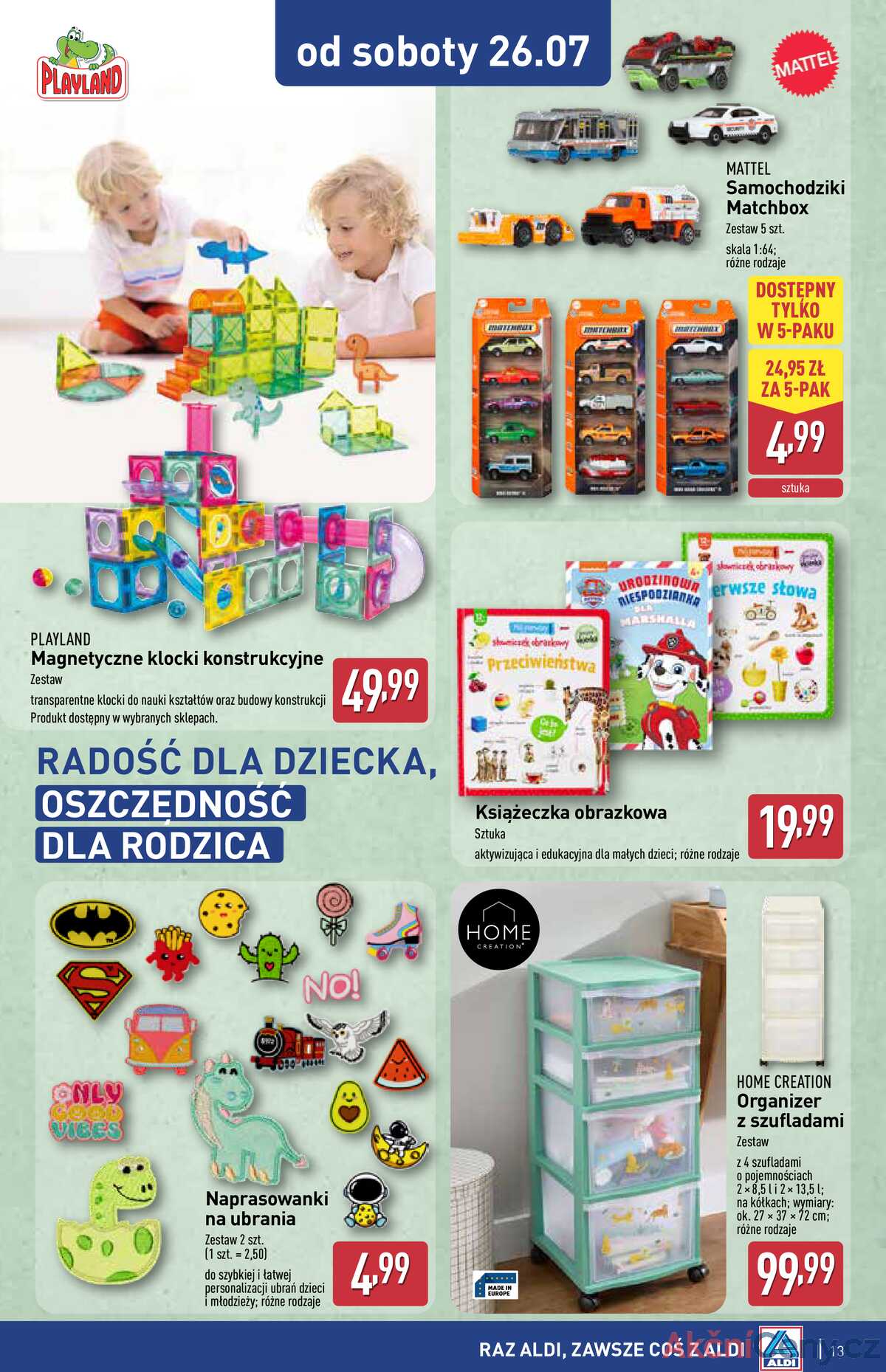 Leták Aldi Polsko 23.7.-29.7.2025 strana 13