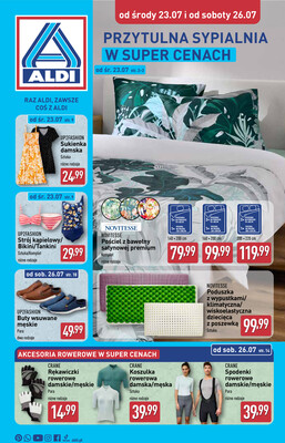 Leták Aldi Polsko 23.7.-29.7.2025