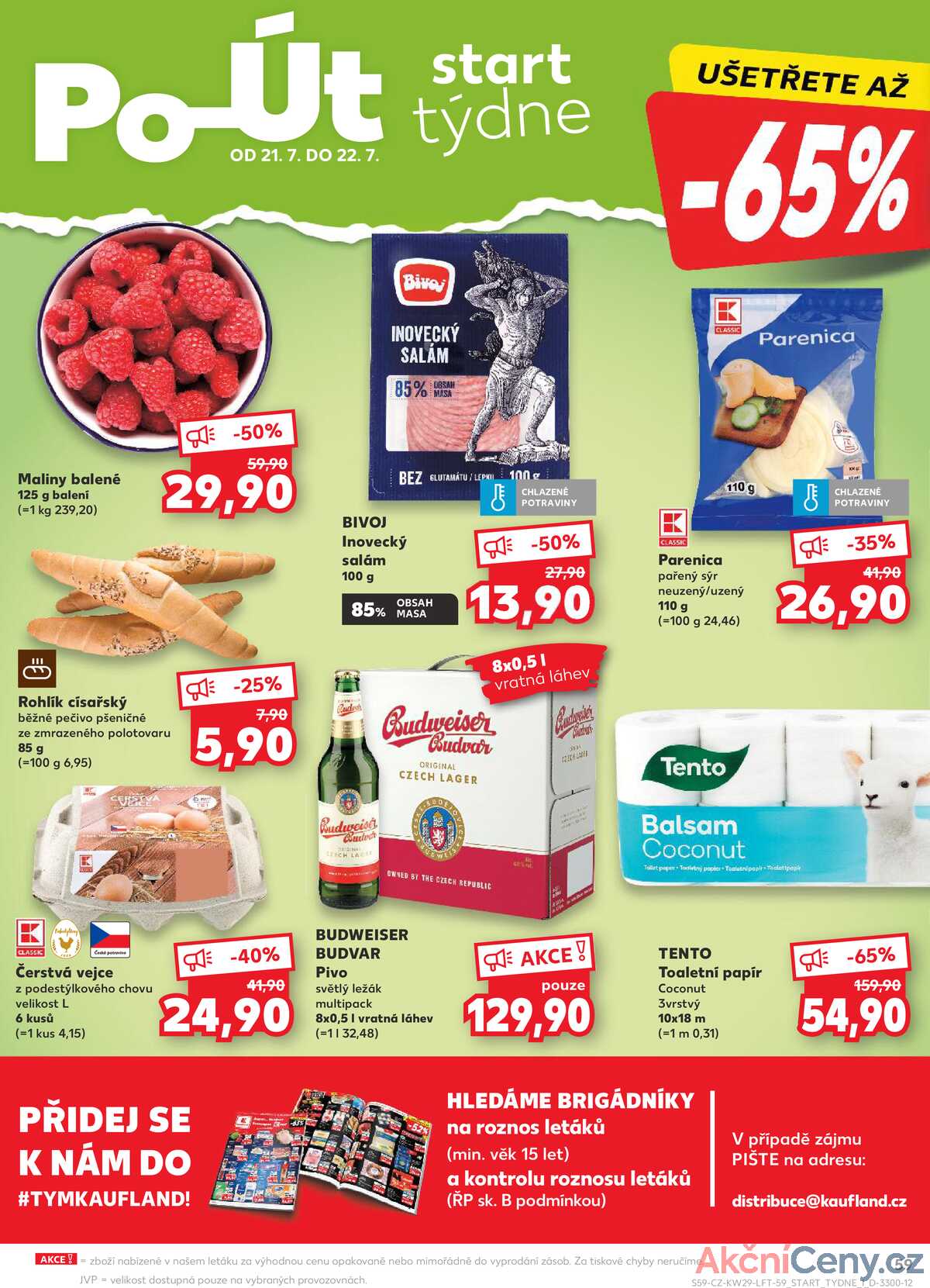 Kaufland 16.7. - 22.7. - Kaufland - Praha - Horní Měcholupy strana 59