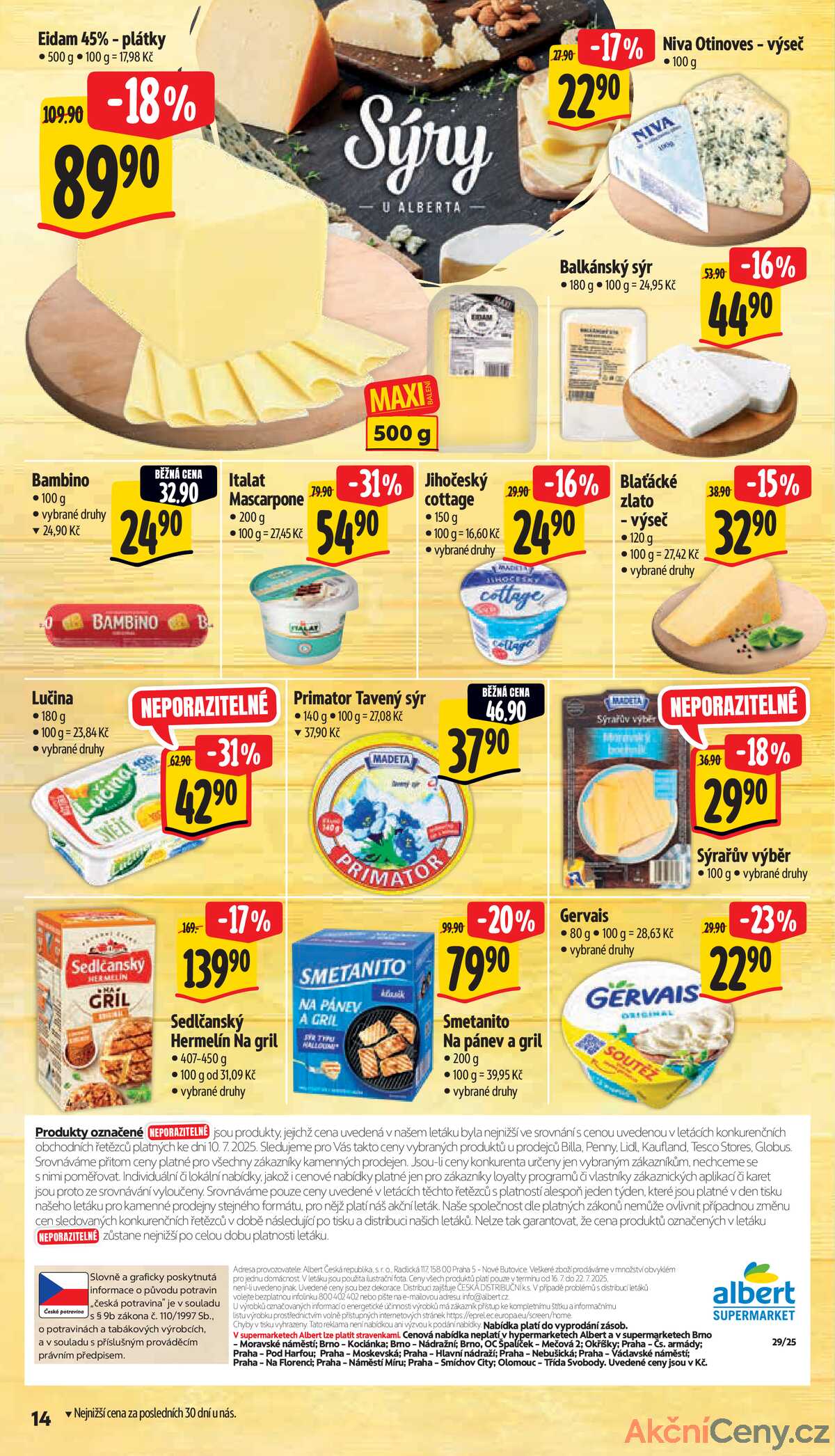 Albert Supermarket od 16.7. do 22.7.2025 strana 18